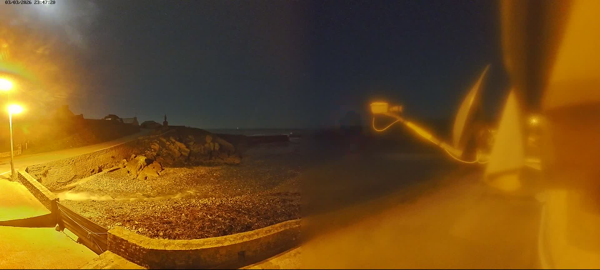 Plouhinec, Pors Poulhan Port Live Cam - Quimper, Finistère, Bretagne, France