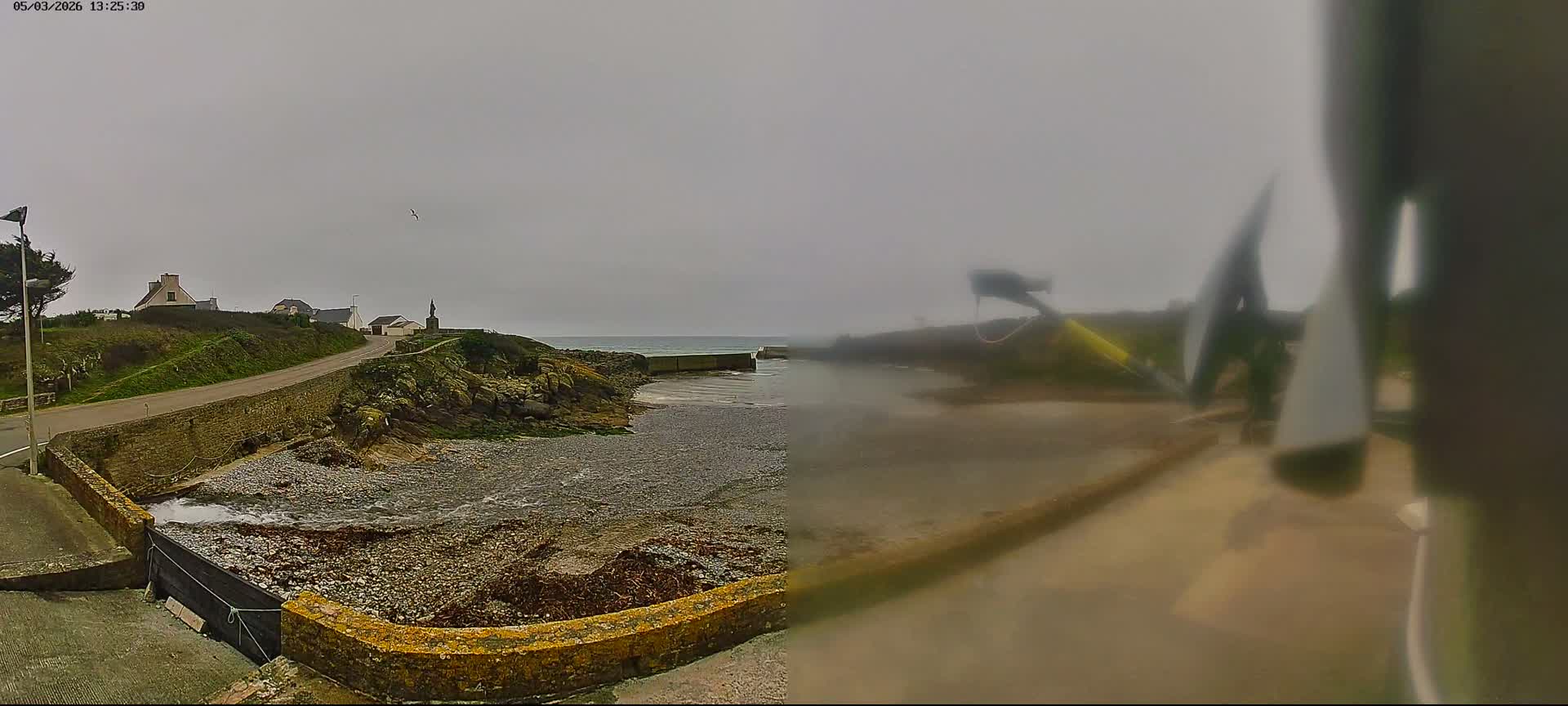 Plouhinec, Pors Poulhan Port Live Cam - Quimper, Finistère, Bretagne, France
