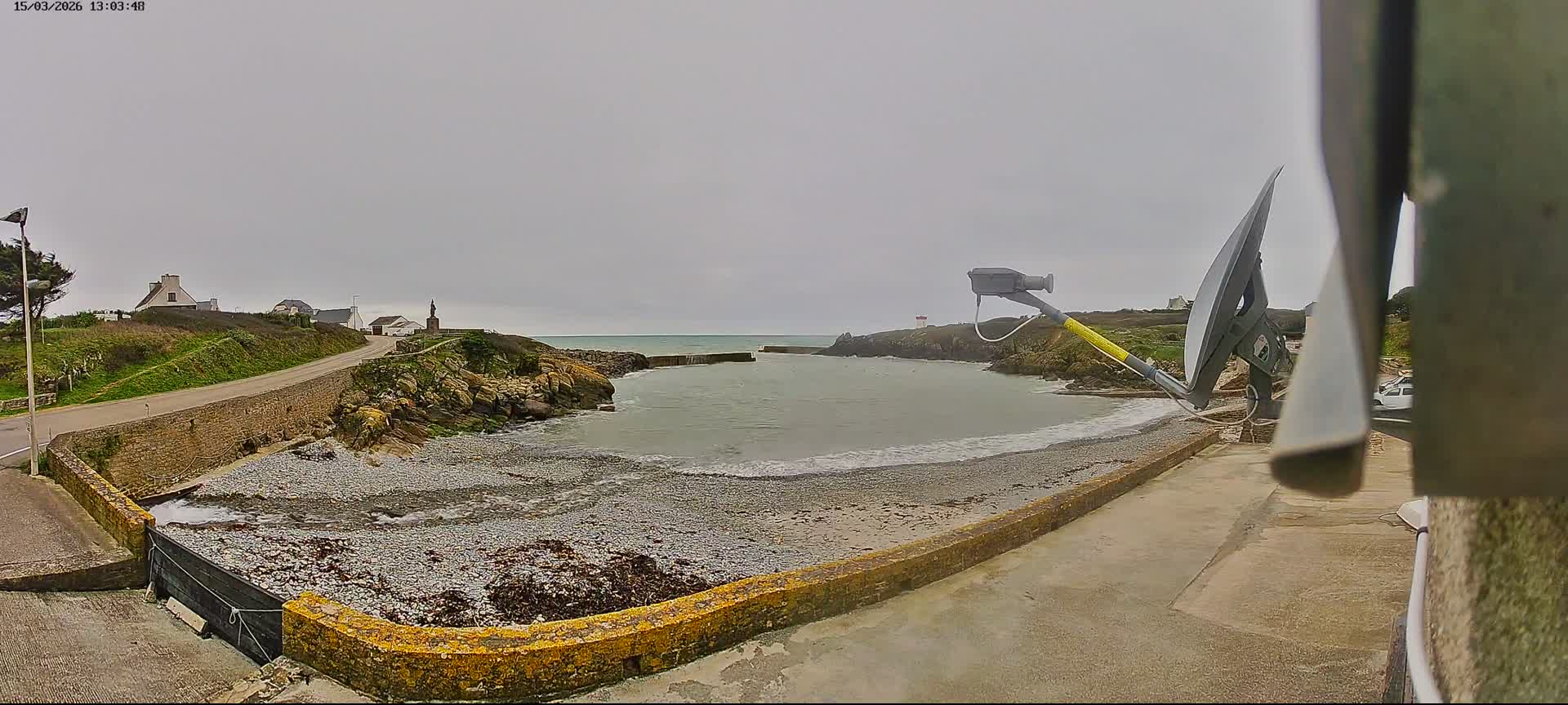 Plouhinec, Pors Poulhan Port Live Cam - Quimper, Finistère, Bretagne, France