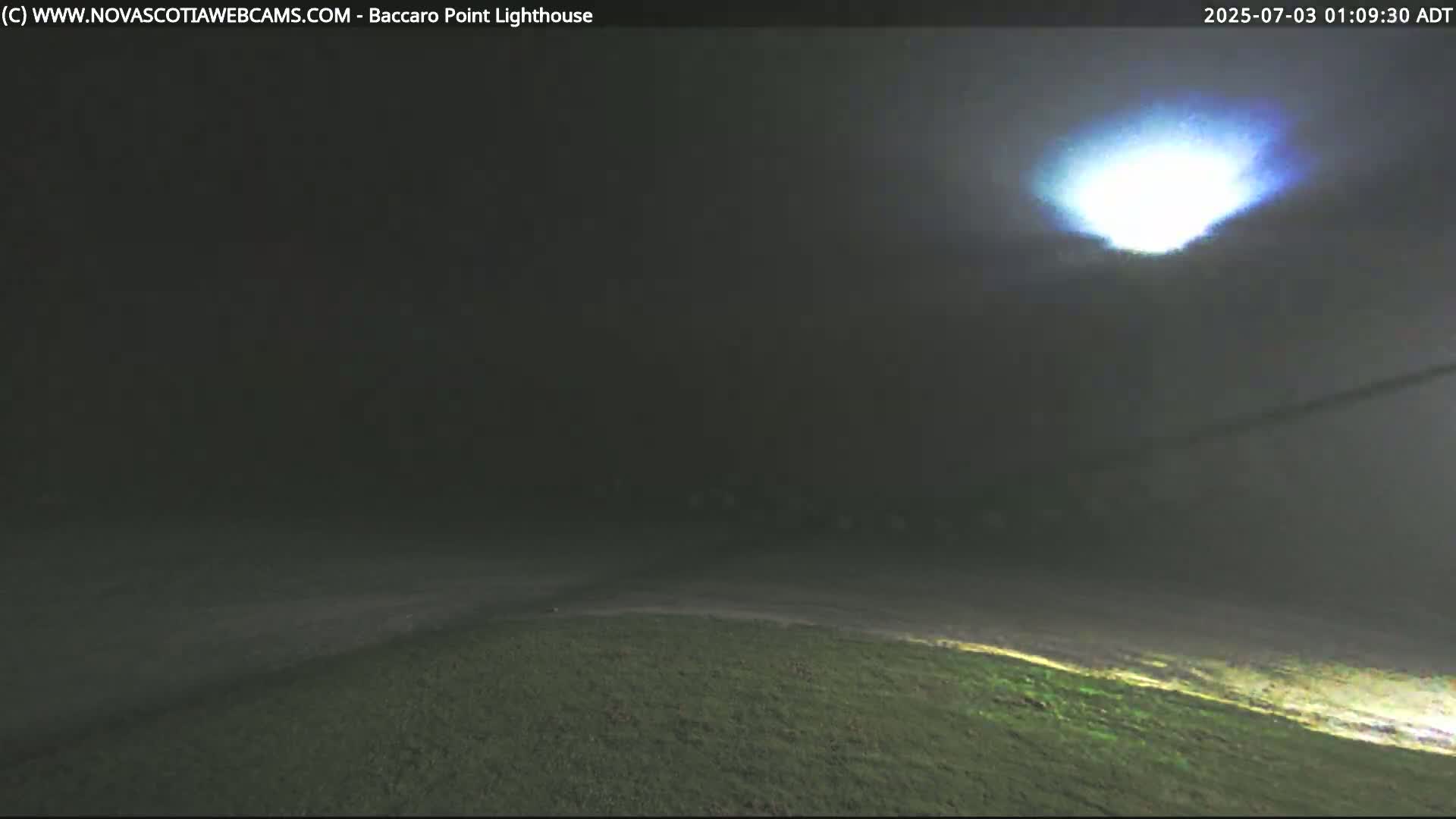 Baccaro Point Lighthouse Live Cam - Barrington, Shelburne, Nova Scotia, Canada