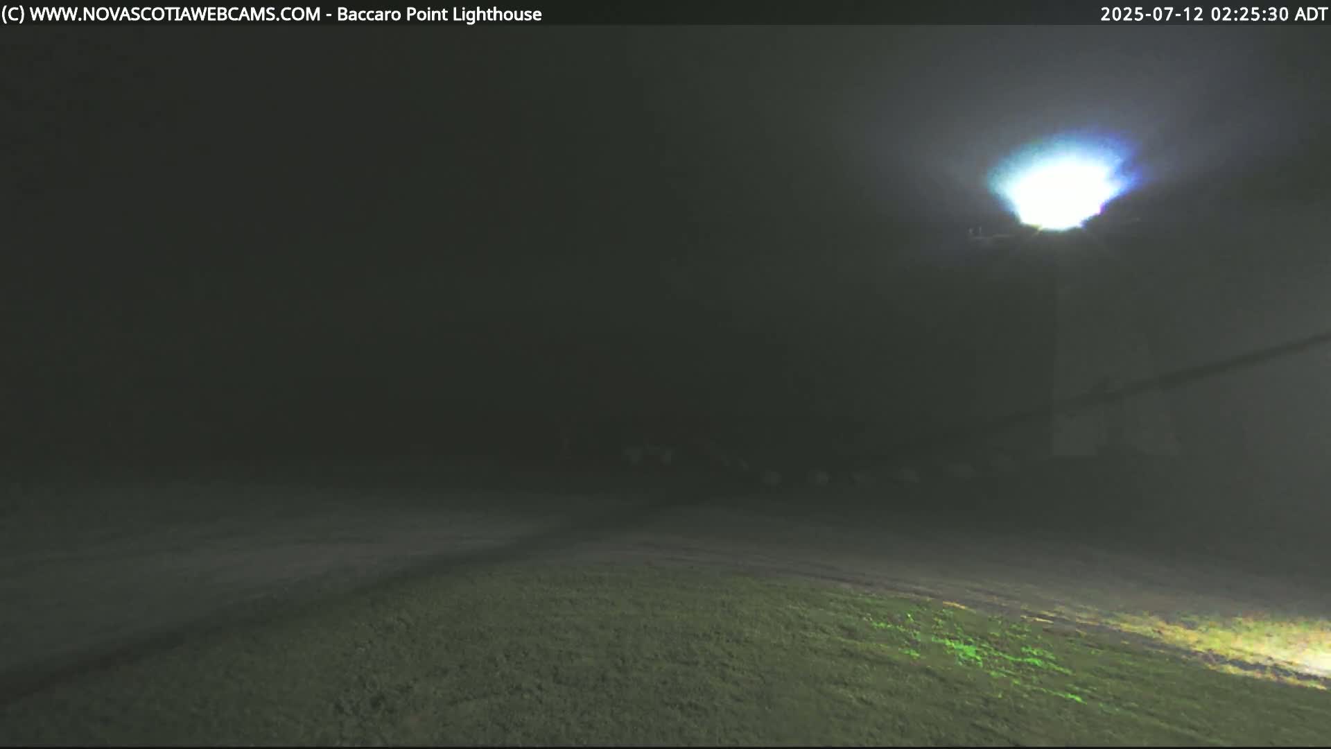 Baccaro Point Lighthouse Live Cam - Barrington, Shelburne, Nova Scotia, Canada