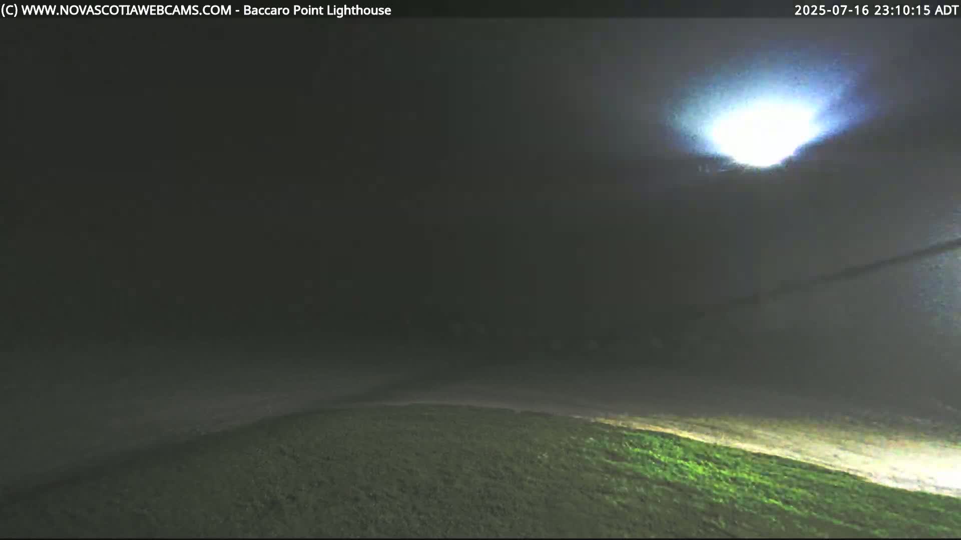 Baccaro Point Lighthouse Live Cam - Barrington, Shelburne, Nova Scotia, Canada
