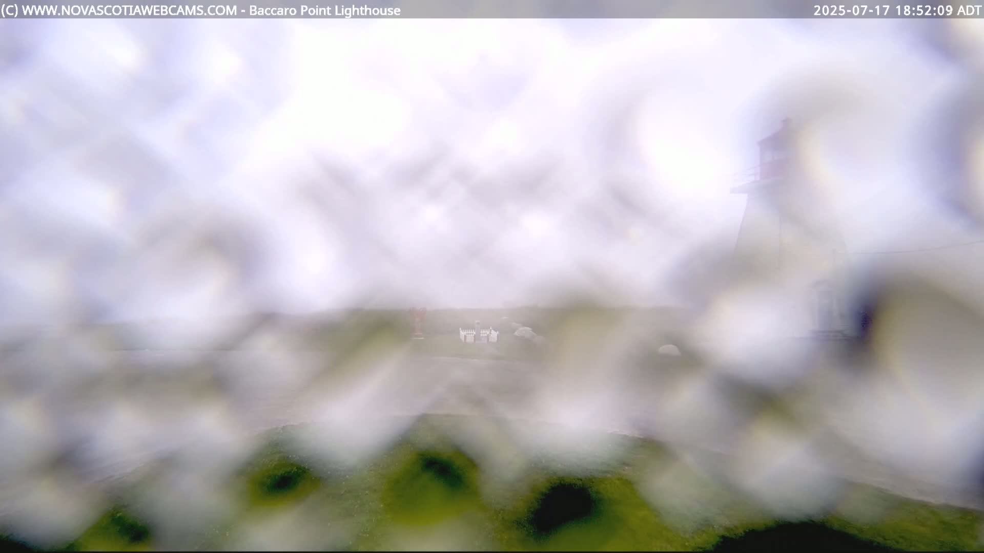 Baccaro Point Lighthouse Live Cam - Barrington, Shelburne, Nova Scotia, Canada
