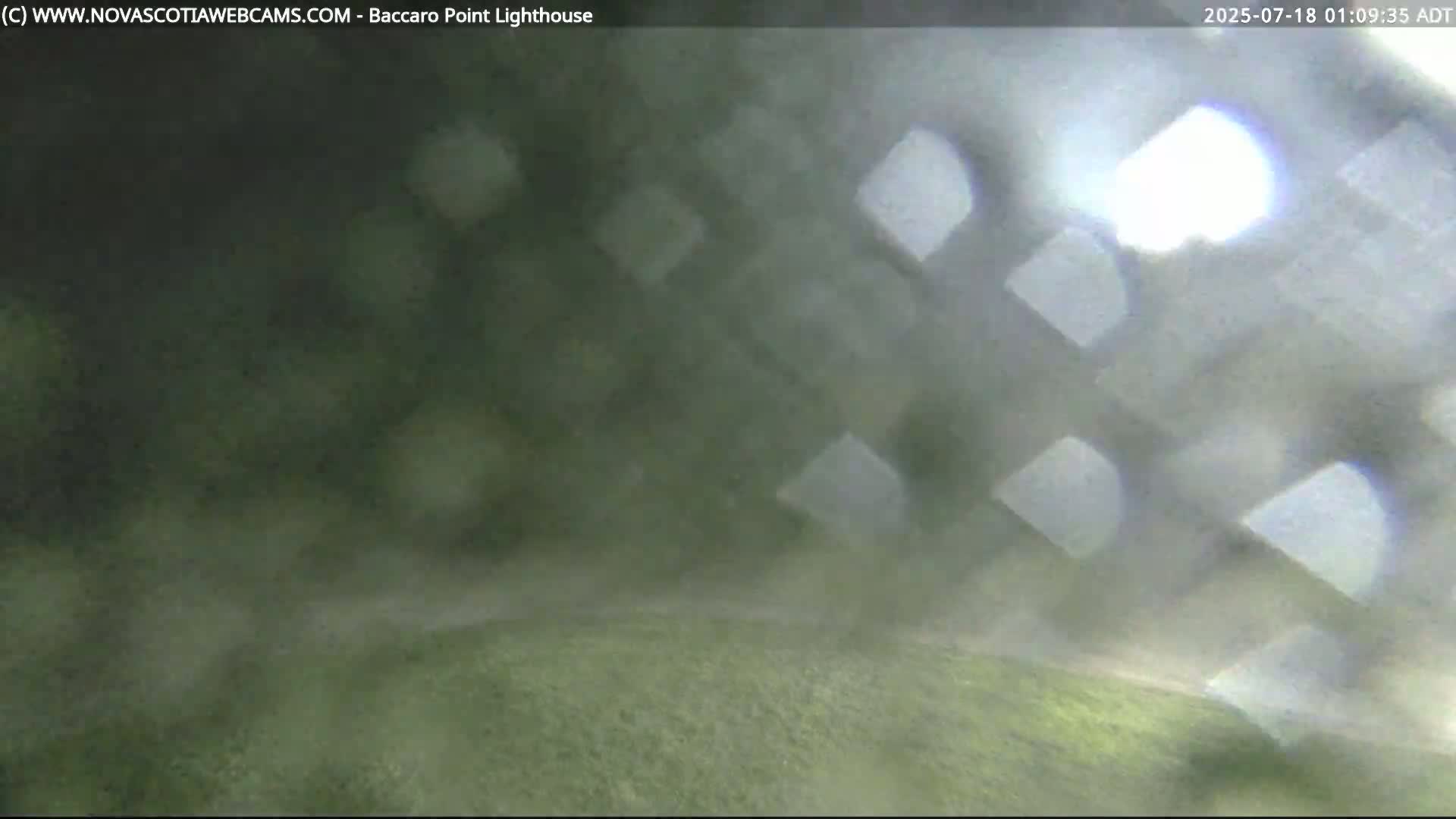 Baccaro Point Lighthouse Live Cam - Barrington, Shelburne, Nova Scotia, Canada