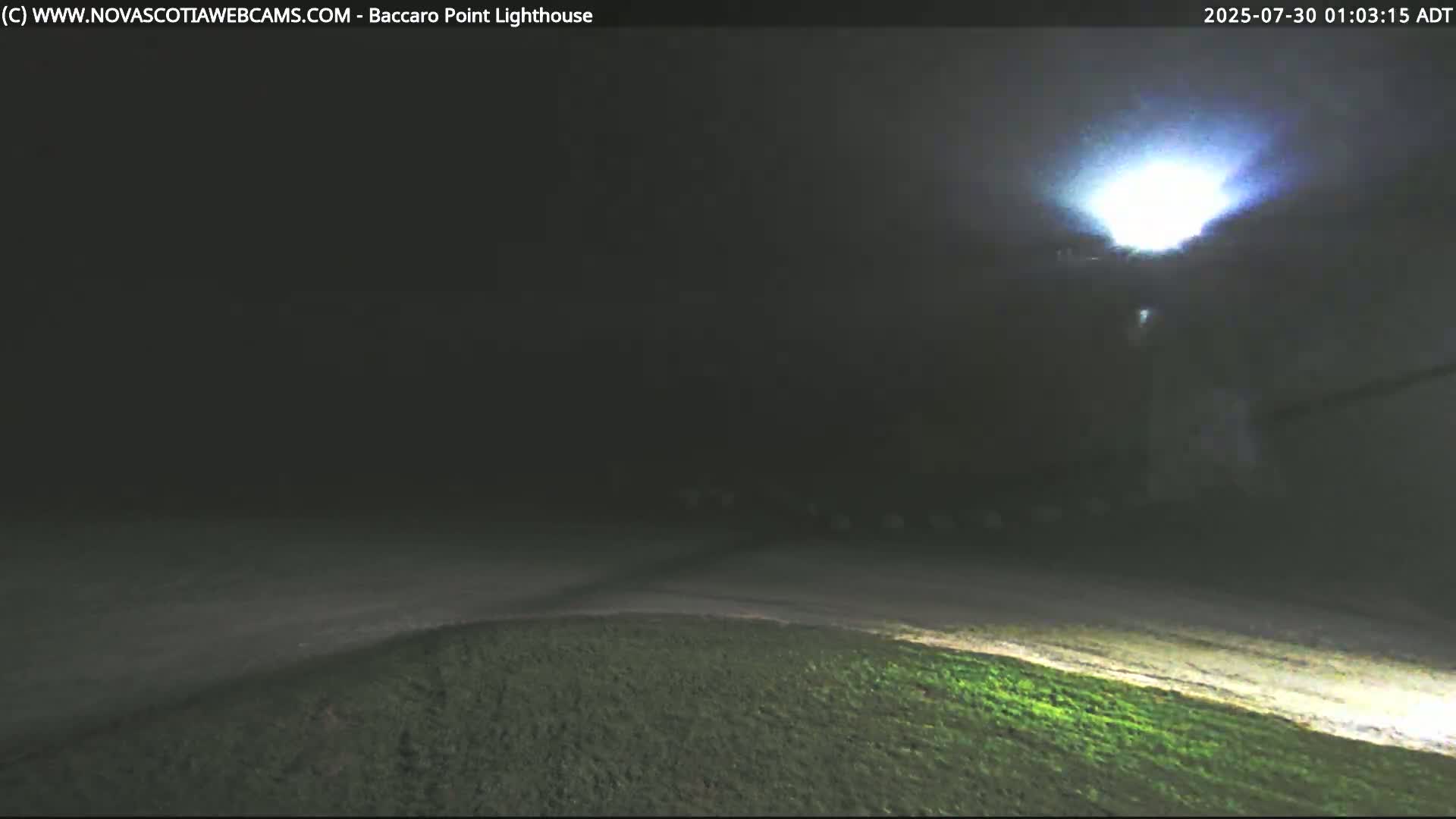 Baccaro Point Lighthouse Live Cam - Barrington, Shelburne, Nova Scotia, Canada