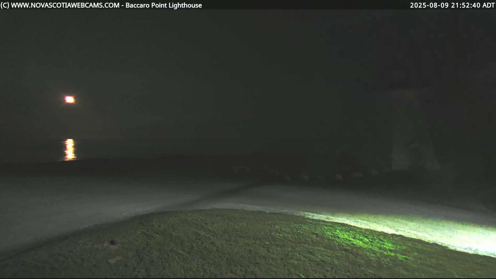 Baccaro Point Lighthouse Live Cam - Barrington, Shelburne, Nova Scotia, Canada