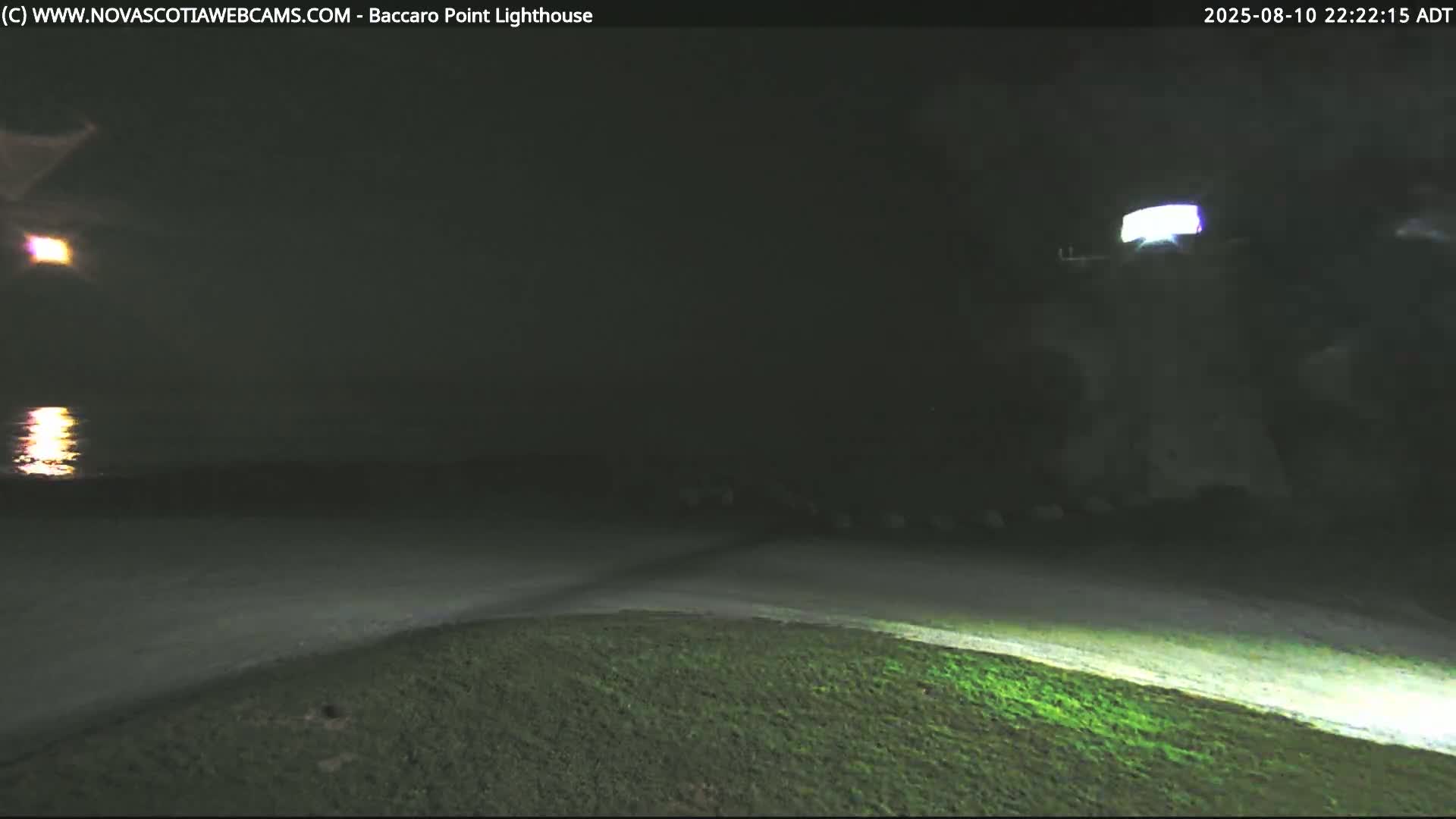 Baccaro Point Lighthouse Live Cam - Barrington, Shelburne, Nova Scotia, Canada