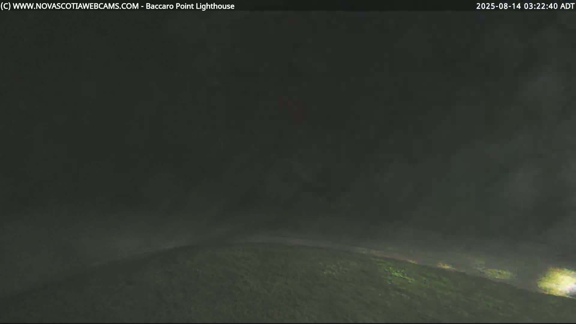 Baccaro Point Lighthouse Live Cam - Barrington, Shelburne, Nova Scotia, Canada