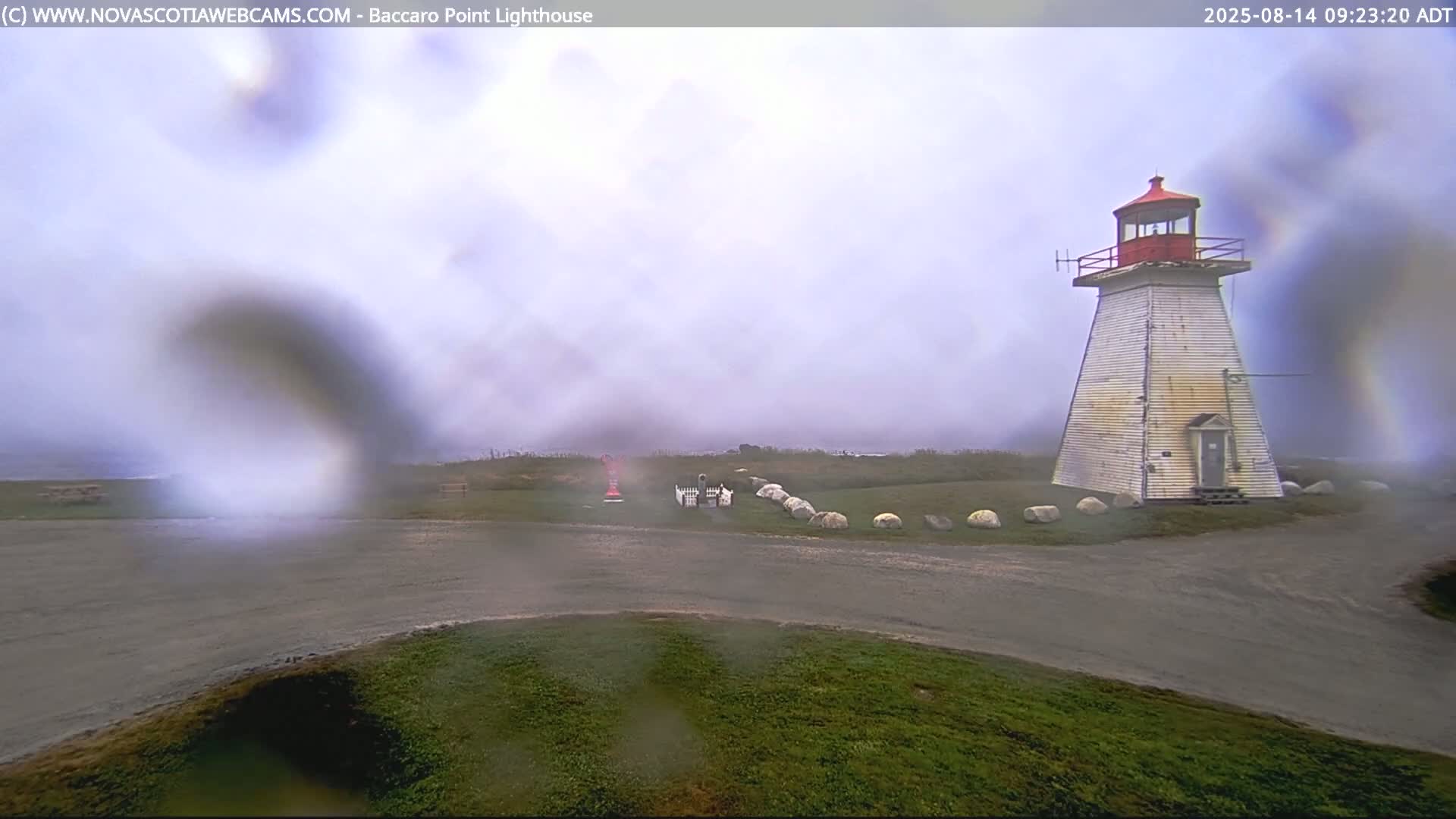 Baccaro Point Lighthouse Live Cam - Barrington, Shelburne, Nova Scotia, Canada