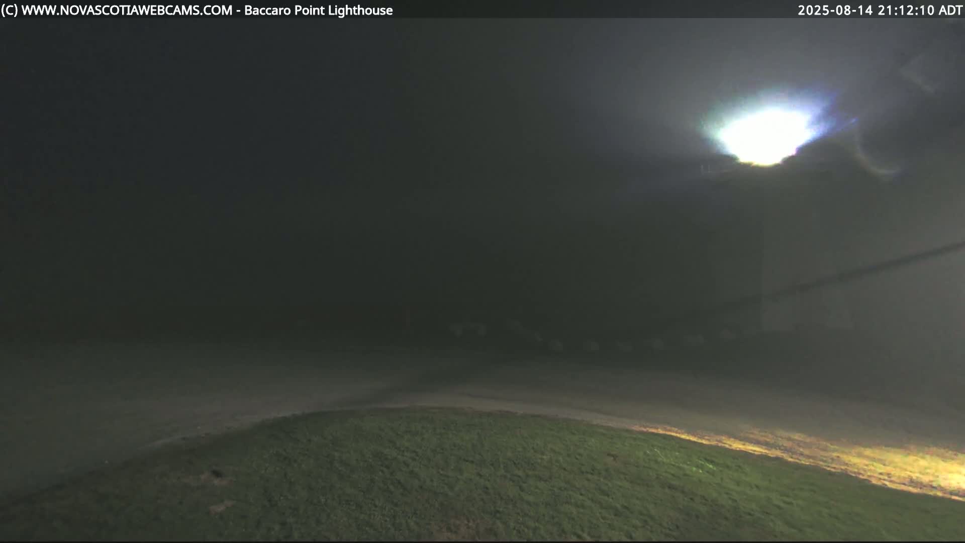Baccaro Point Lighthouse Live Cam - Barrington, Shelburne, Nova Scotia, Canada