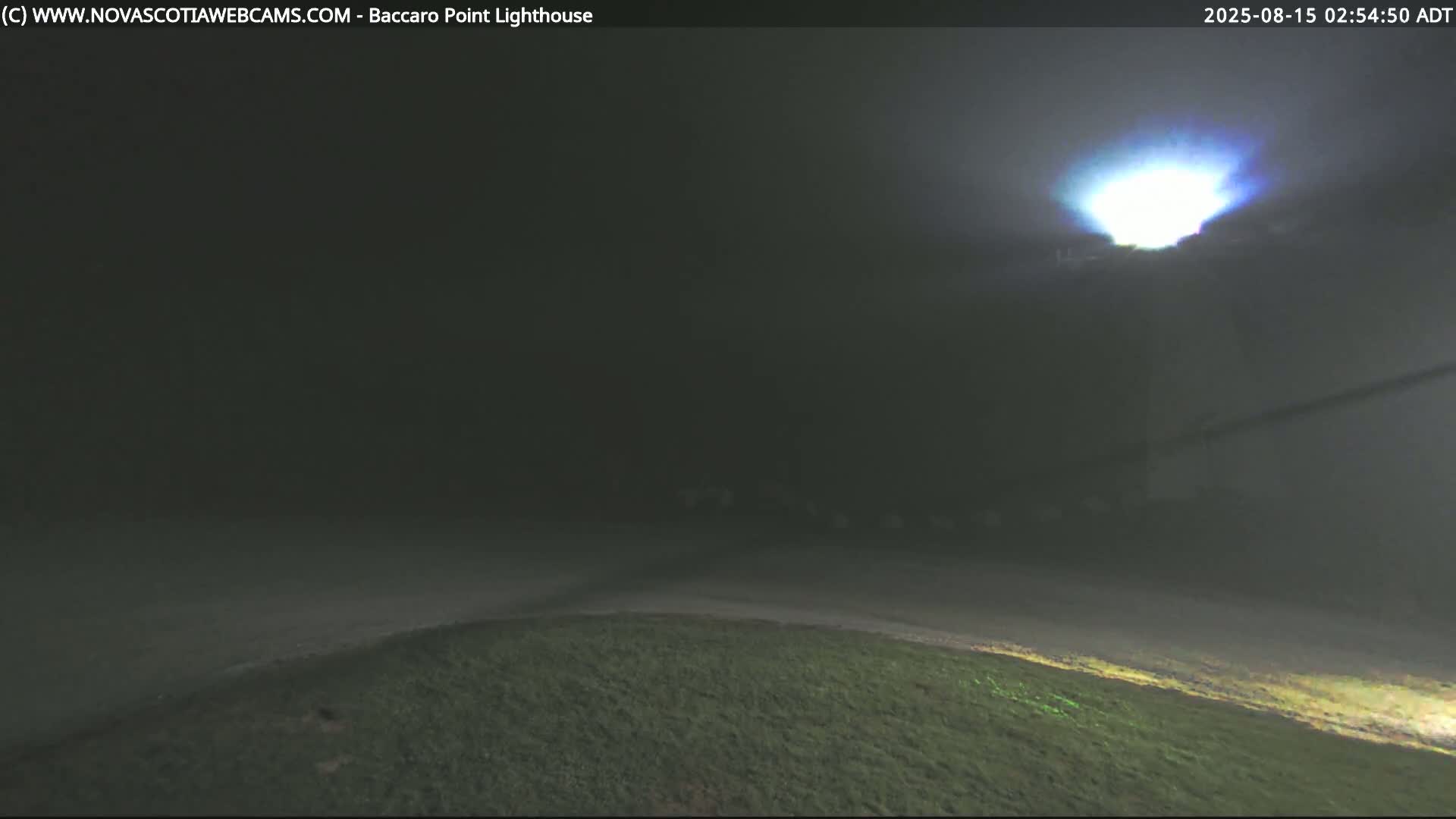 Baccaro Point Lighthouse Live Cam - Barrington, Shelburne, Nova Scotia, Canada