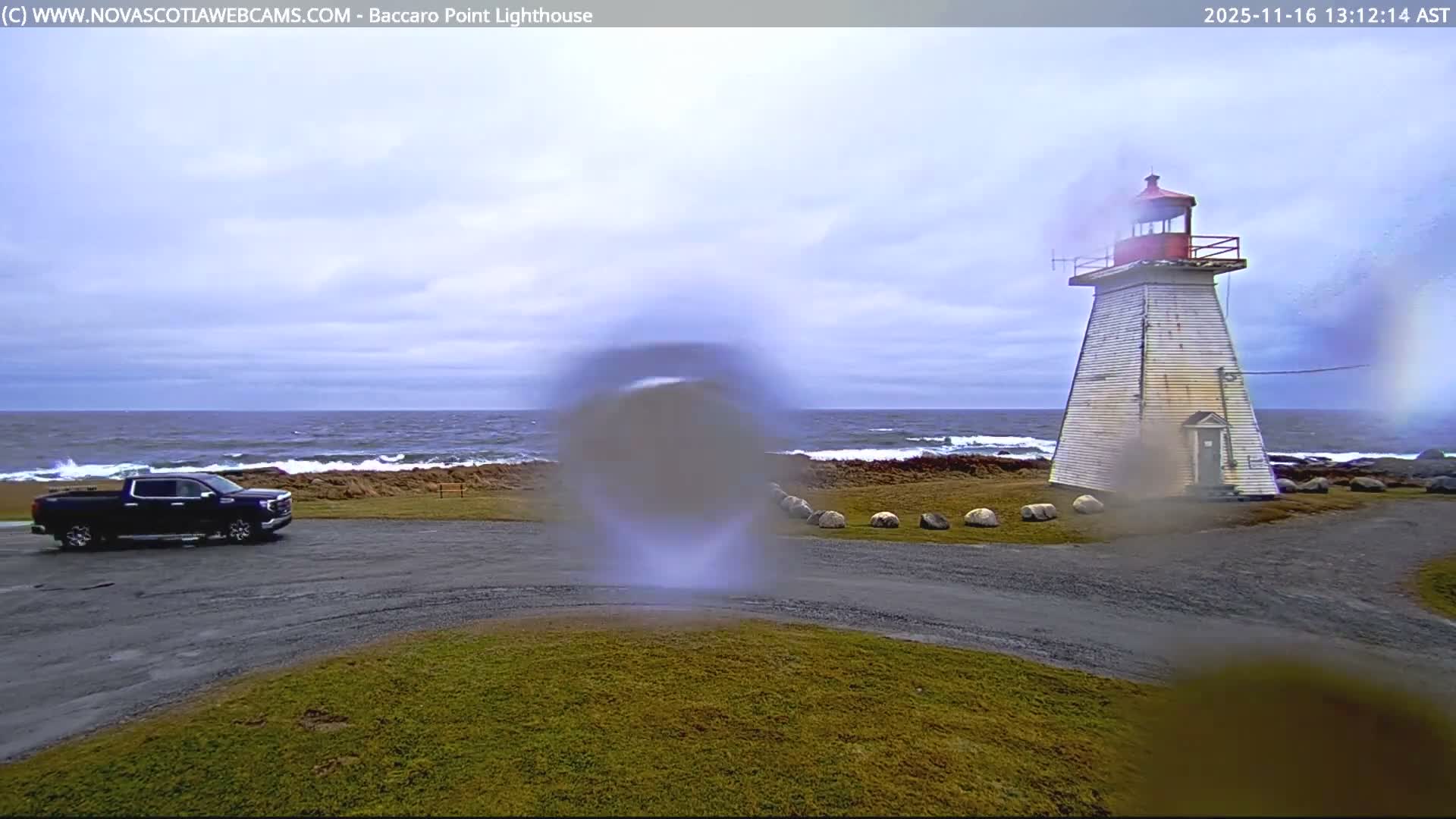Baccaro Point Lighthouse Live Cam - Barrington, Shelburne, Nova Scotia, Canada