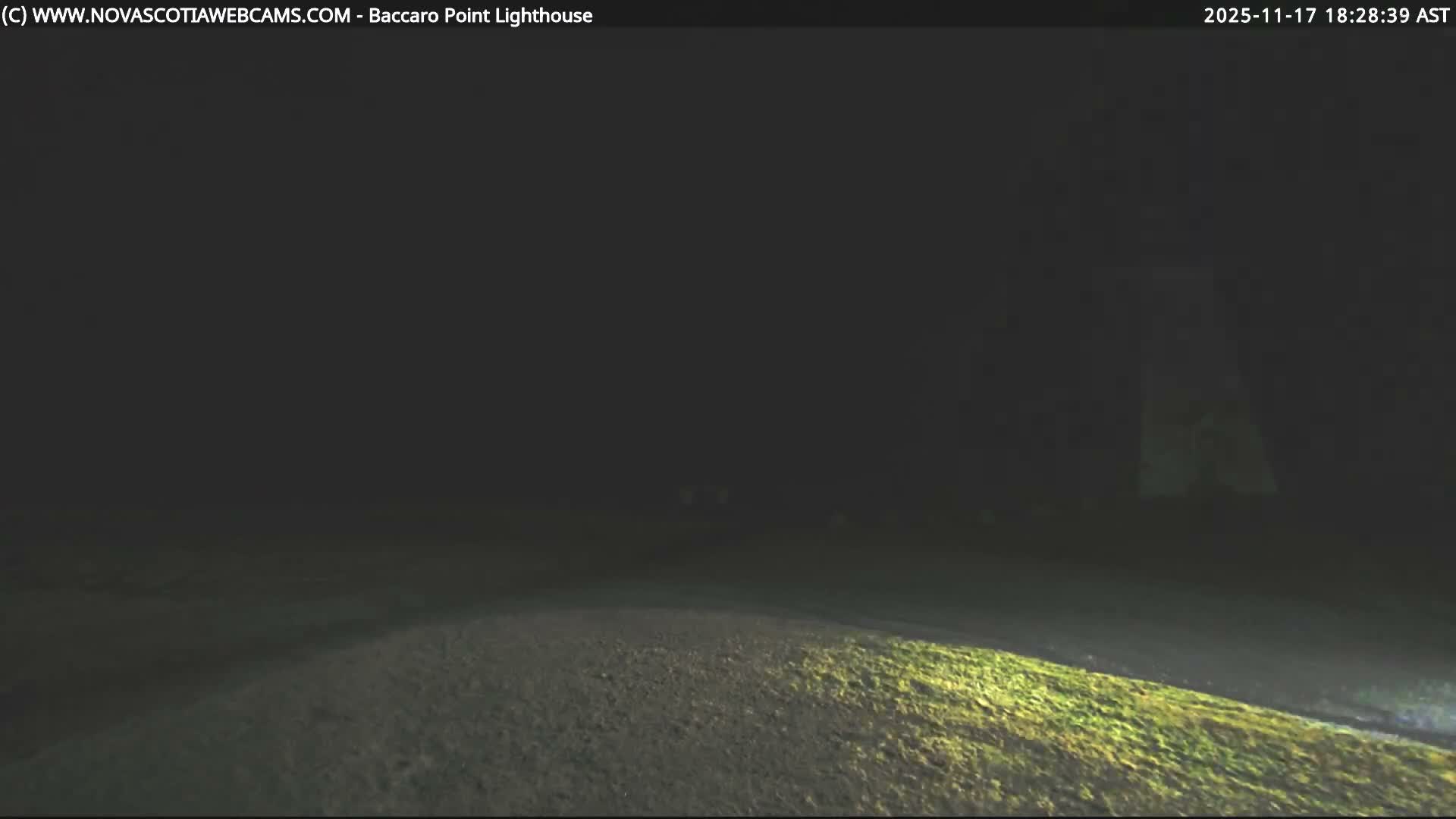 Baccaro Point Lighthouse Live Cam - Barrington, Shelburne, Nova Scotia, Canada