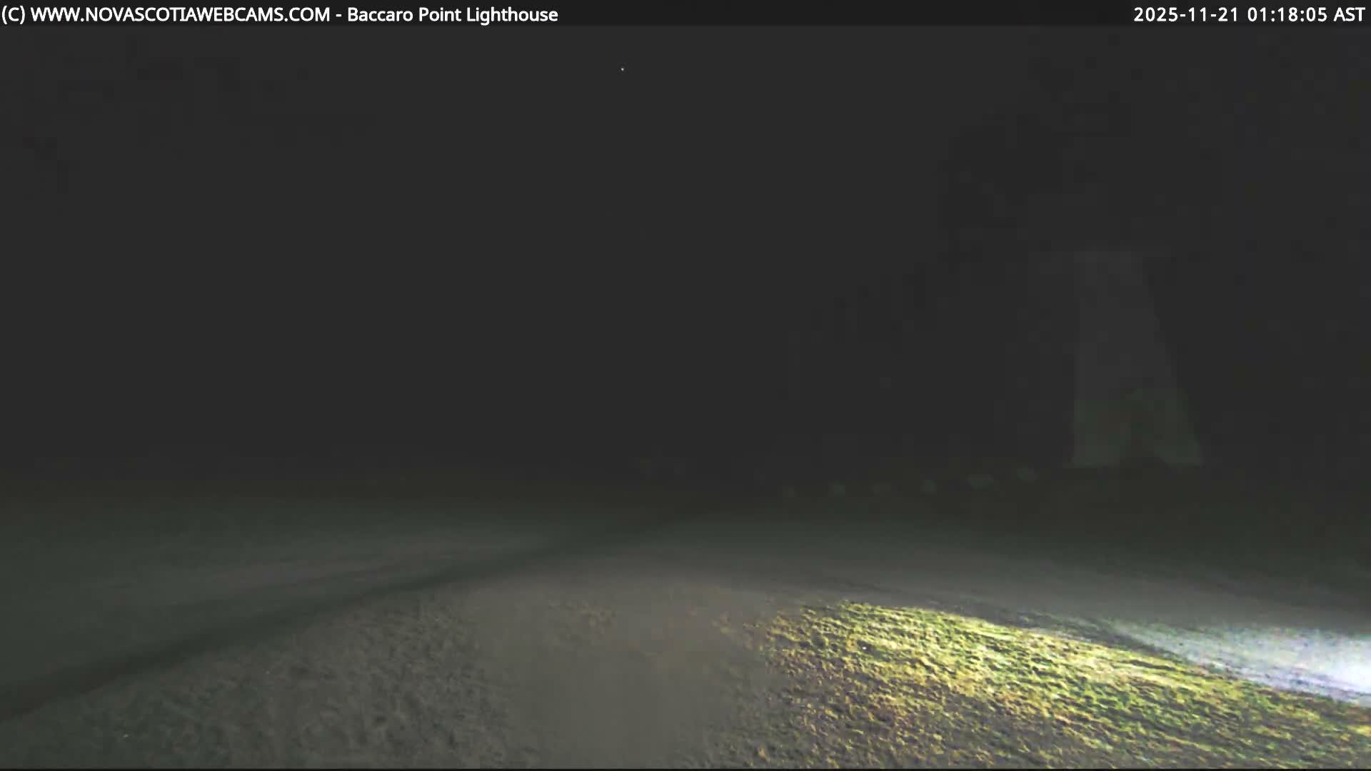 Baccaro Point Lighthouse Live Cam - Barrington, Shelburne, Nova Scotia, Canada