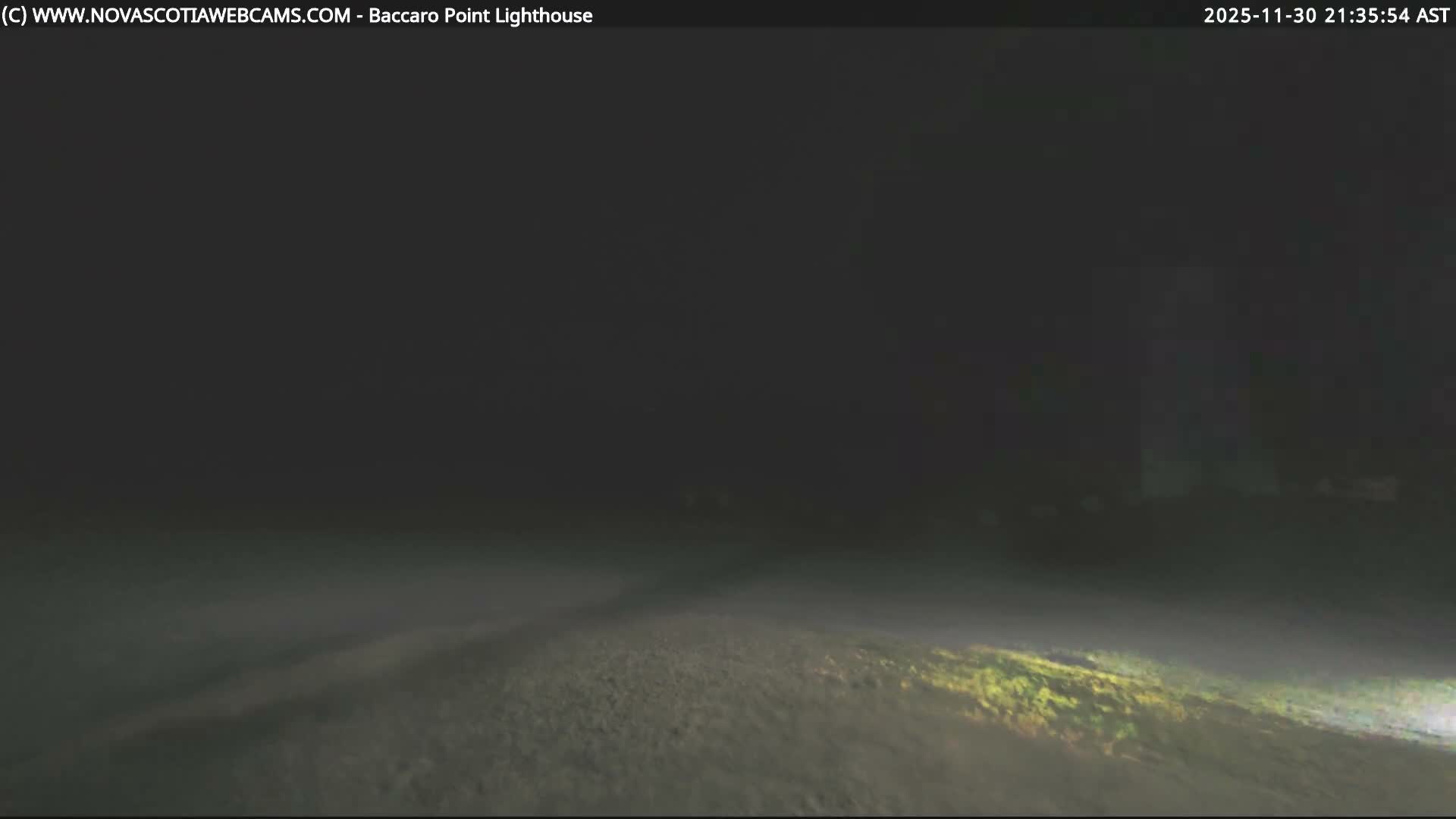 Baccaro Point Lighthouse Live Cam - Barrington, Shelburne, Nova Scotia, Canada