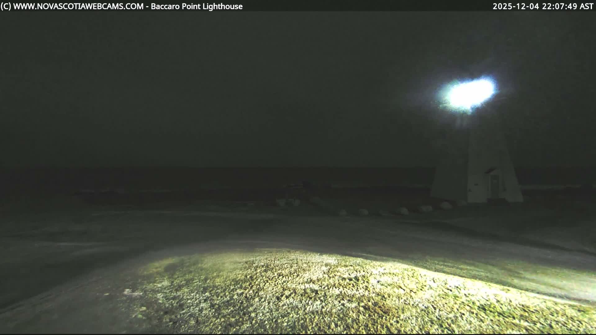 Baccaro Point Lighthouse Live Cam - Barrington, Shelburne, Nova Scotia, Canada