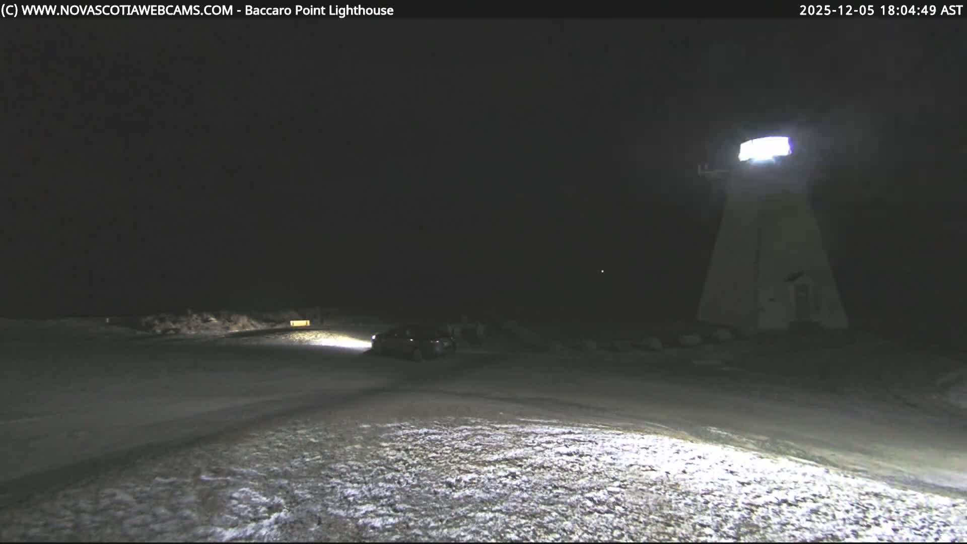 Baccaro Point Lighthouse Live Cam - Barrington, Shelburne, Nova Scotia, Canada