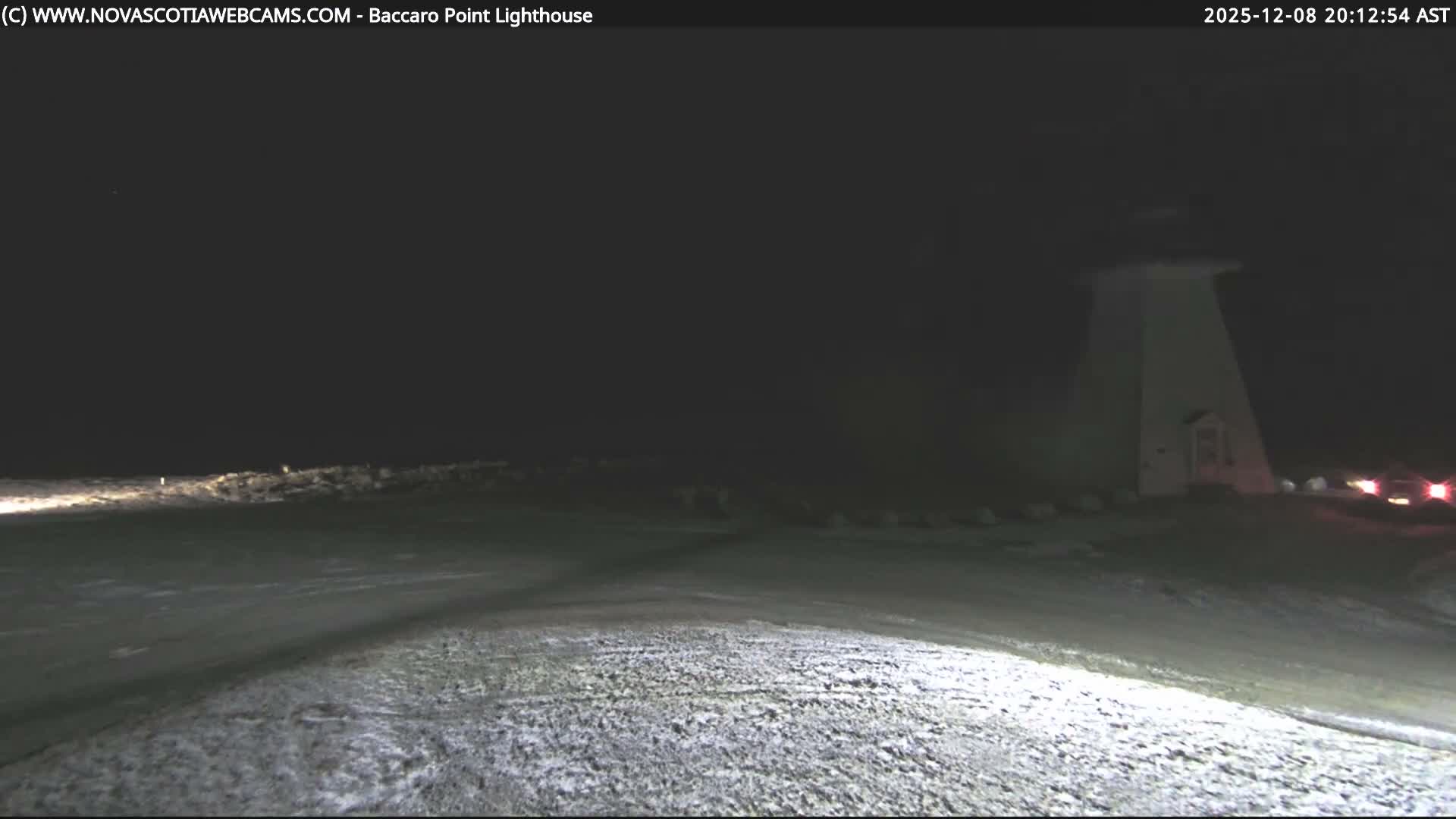 Baccaro Point Lighthouse Live Cam - Barrington, Shelburne, Nova Scotia, Canada