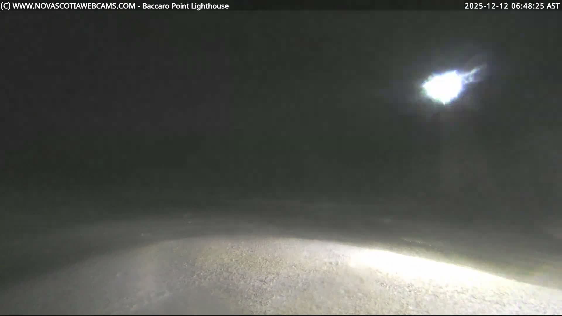 Baccaro Point Lighthouse Live Cam - Barrington, Shelburne, Nova Scotia, Canada