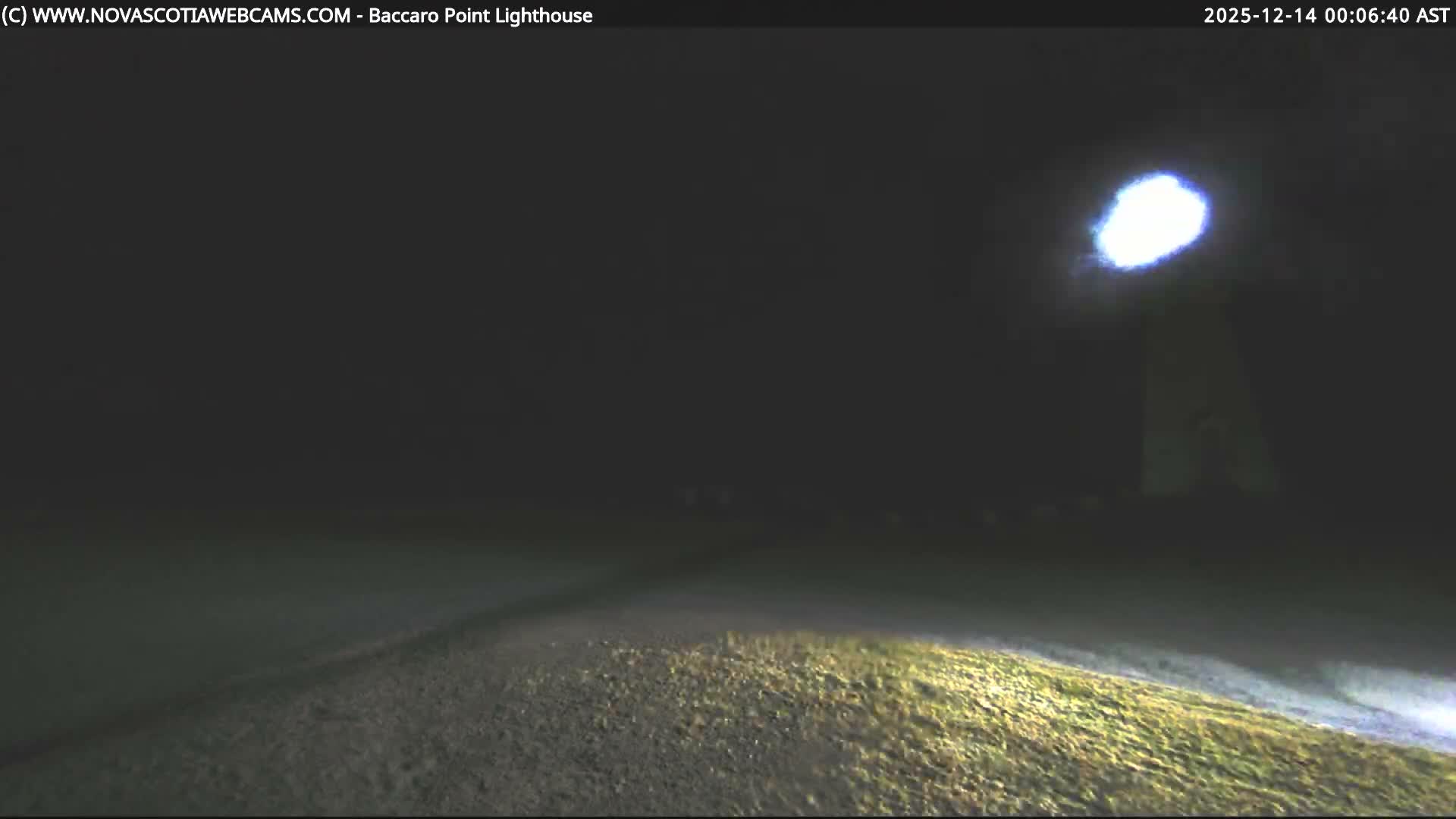 Baccaro Point Lighthouse Live Cam - Barrington, Shelburne, Nova Scotia, Canada