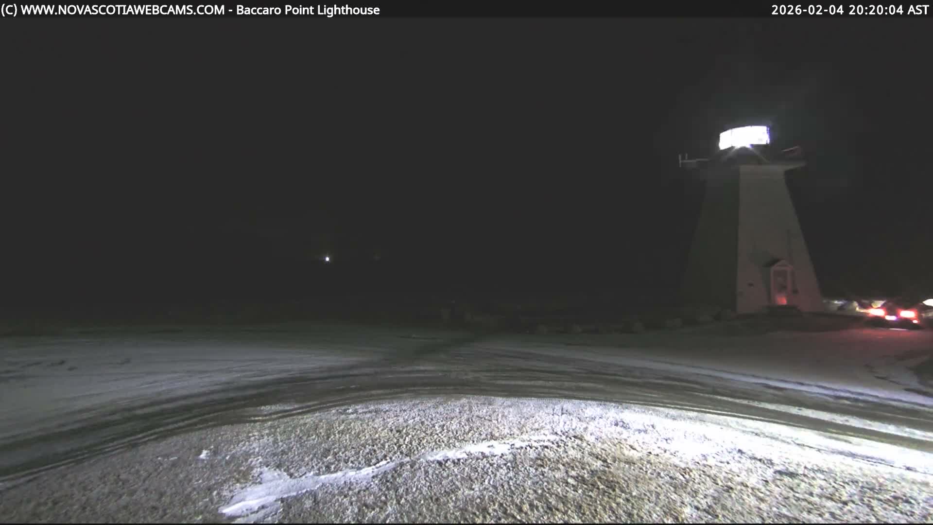 Baccaro Point Lighthouse Live Cam - Barrington, Shelburne, Nova Scotia, Canada