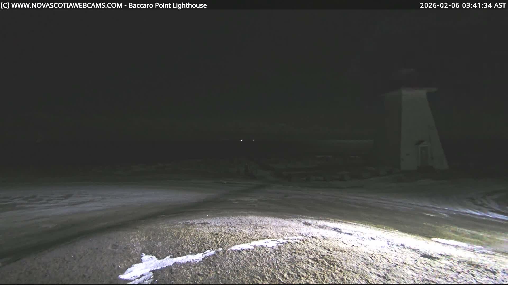 Baccaro Point Lighthouse Live Cam - Barrington, Shelburne, Nova Scotia, Canada