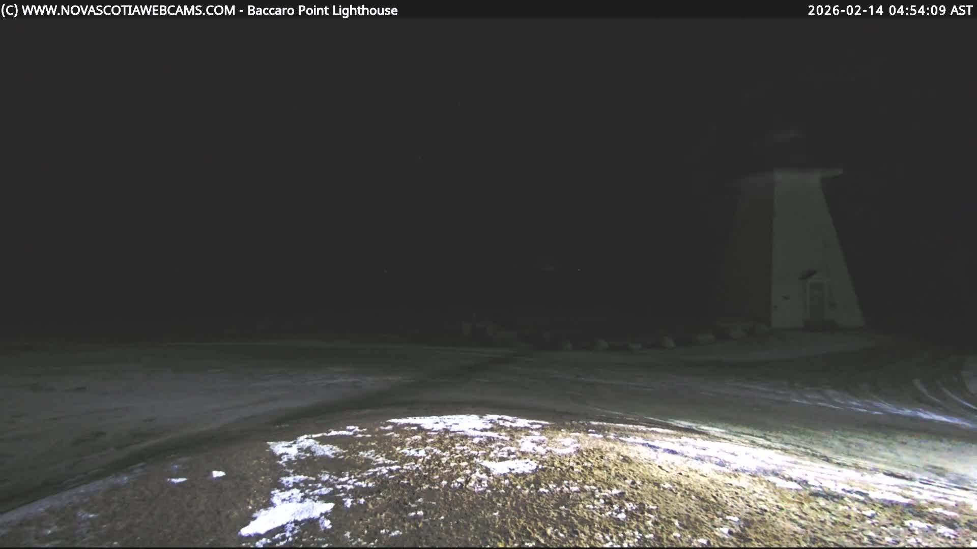 Baccaro Point Lighthouse Live Cam - Barrington, Shelburne, Nova Scotia, Canada