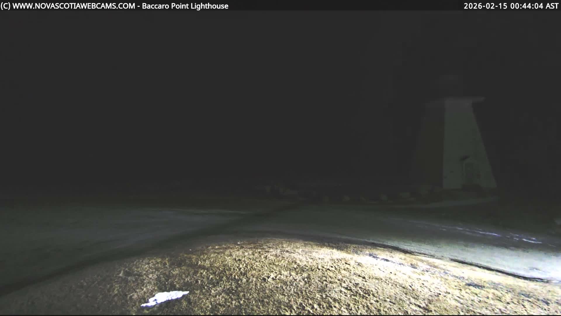 Baccaro Point Lighthouse Live Cam - Barrington, Shelburne, Nova Scotia, Canada