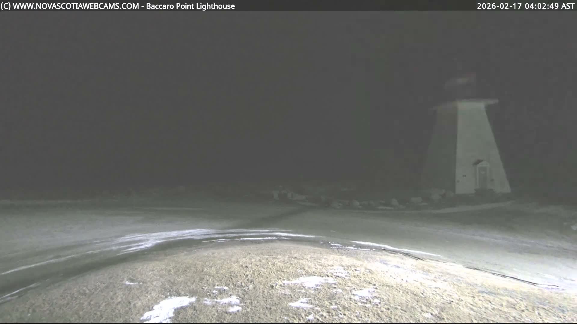 Baccaro Point Lighthouse Live Cam - Barrington, Shelburne, Nova Scotia, Canada
