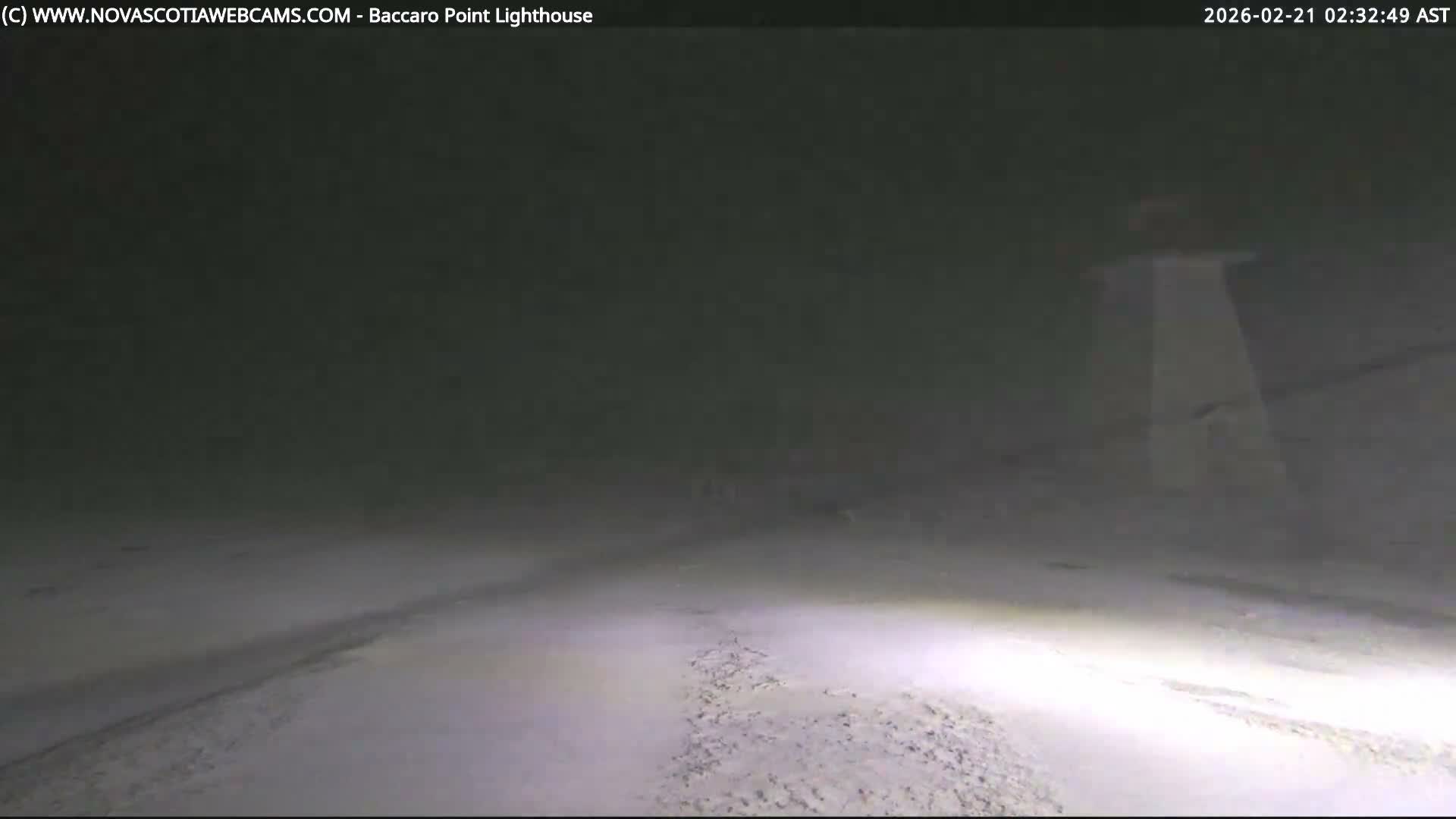 Baccaro Point Lighthouse Live Cam - Barrington, Shelburne, Nova Scotia, Canada