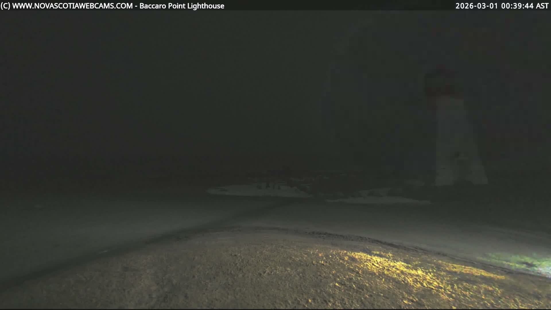 Baccaro Point Lighthouse Live Cam - Barrington, Shelburne, Nova Scotia, Canada