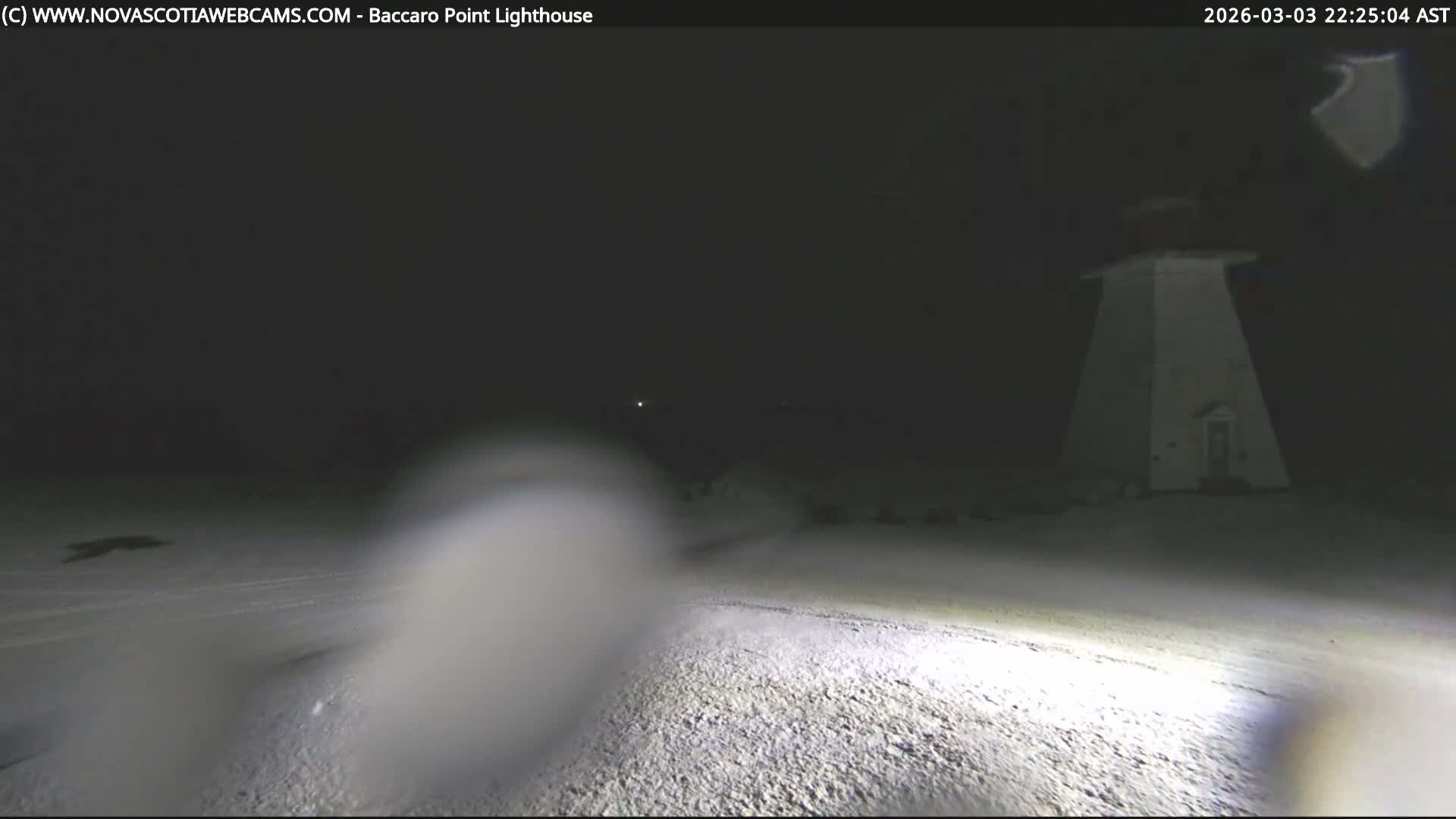 Baccaro Point Lighthouse Live Cam - Barrington, Shelburne, Nova Scotia, Canada
