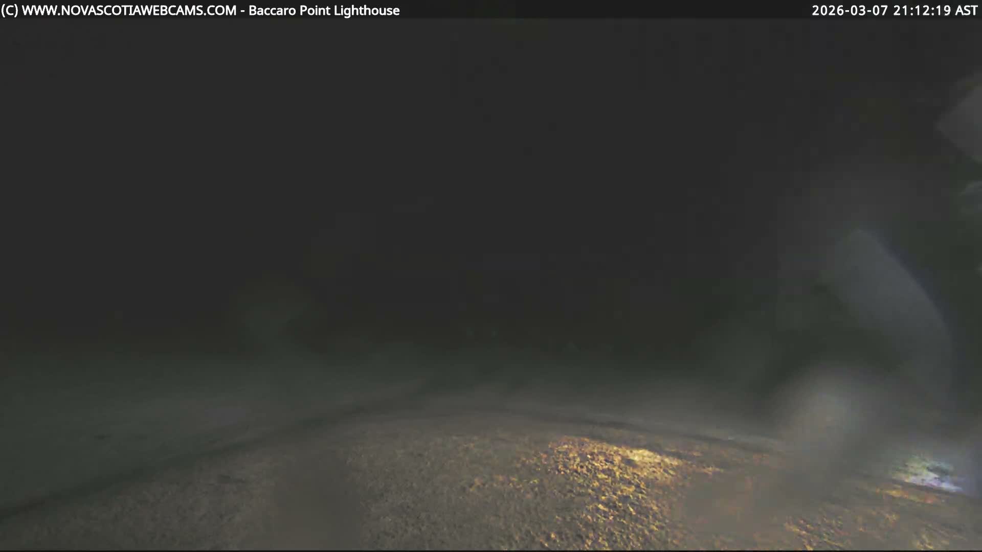 Baccaro Point Lighthouse Live Cam - Barrington, Shelburne, Nova Scotia, Canada