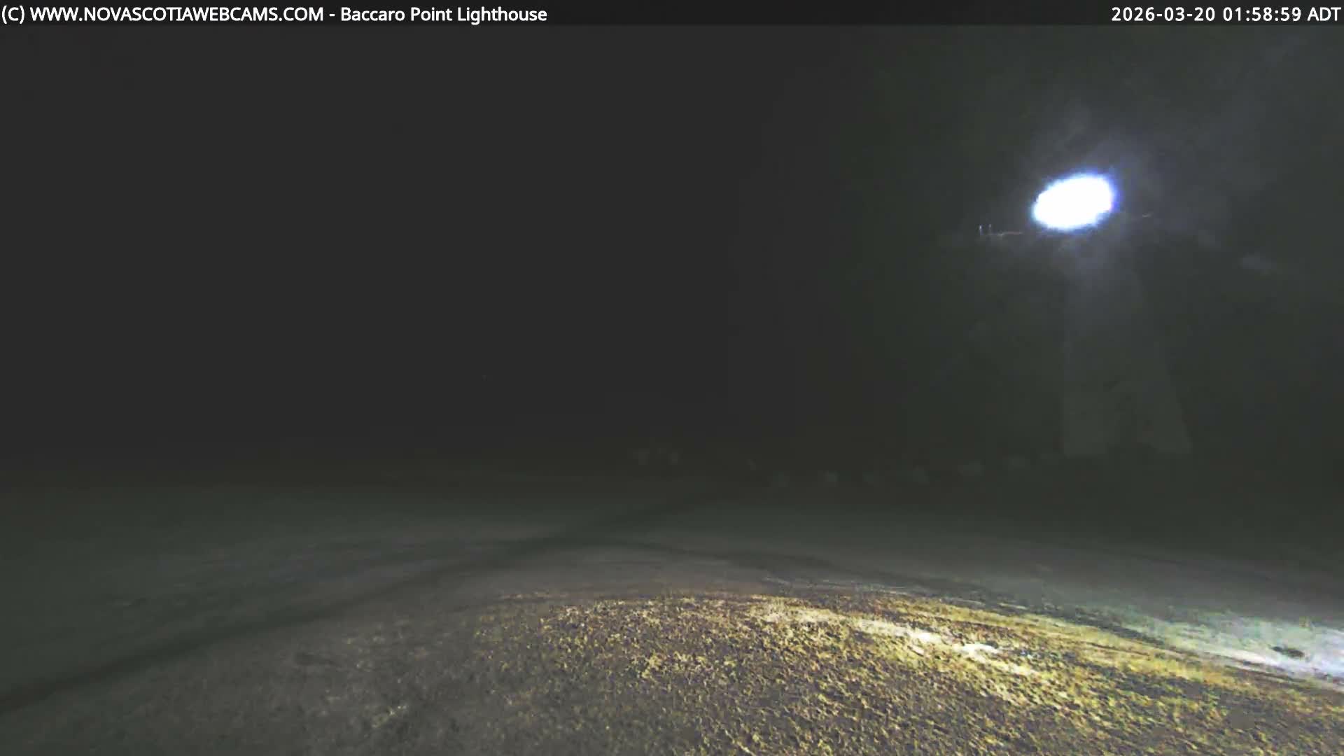 Baccaro Point Lighthouse Live Cam - Barrington, Shelburne, Nova Scotia, Canada
