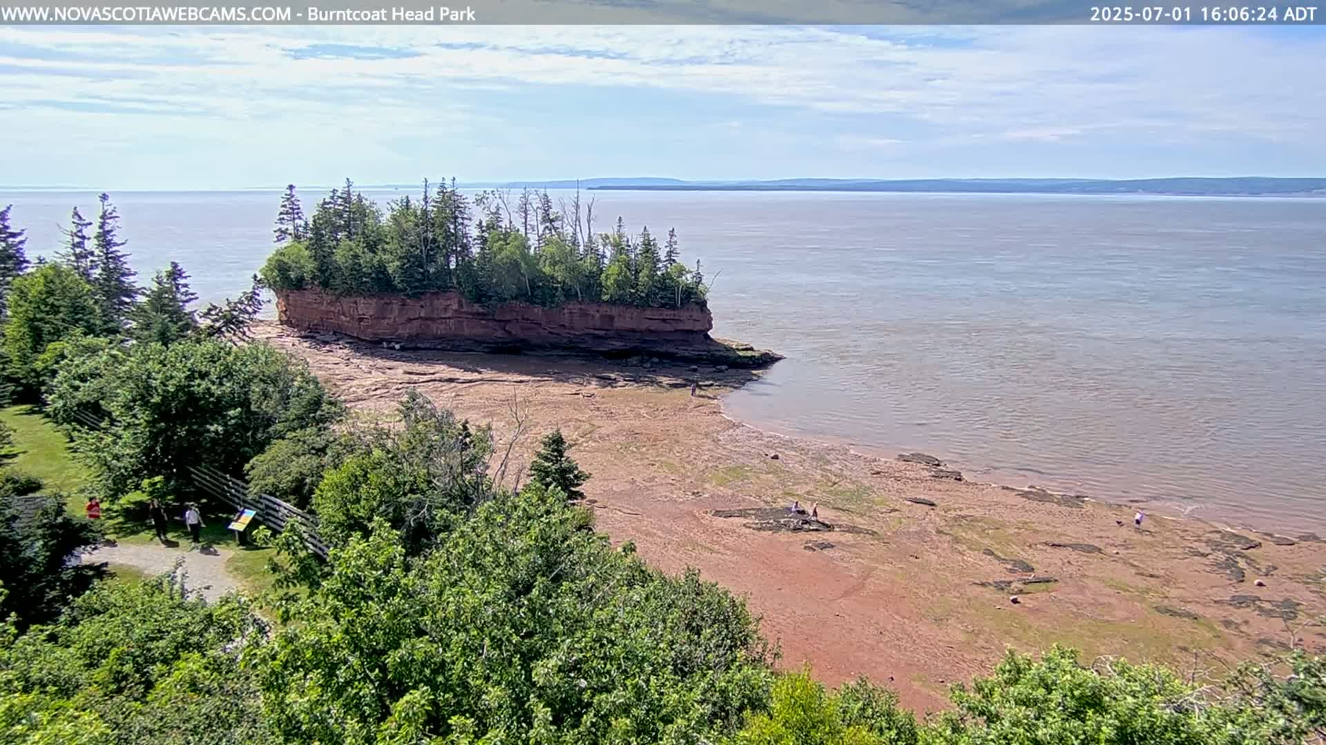 Burntcoat Head Park & Minas Basin Live Cam - East Hants, Hants, Nova Scotia, Canada