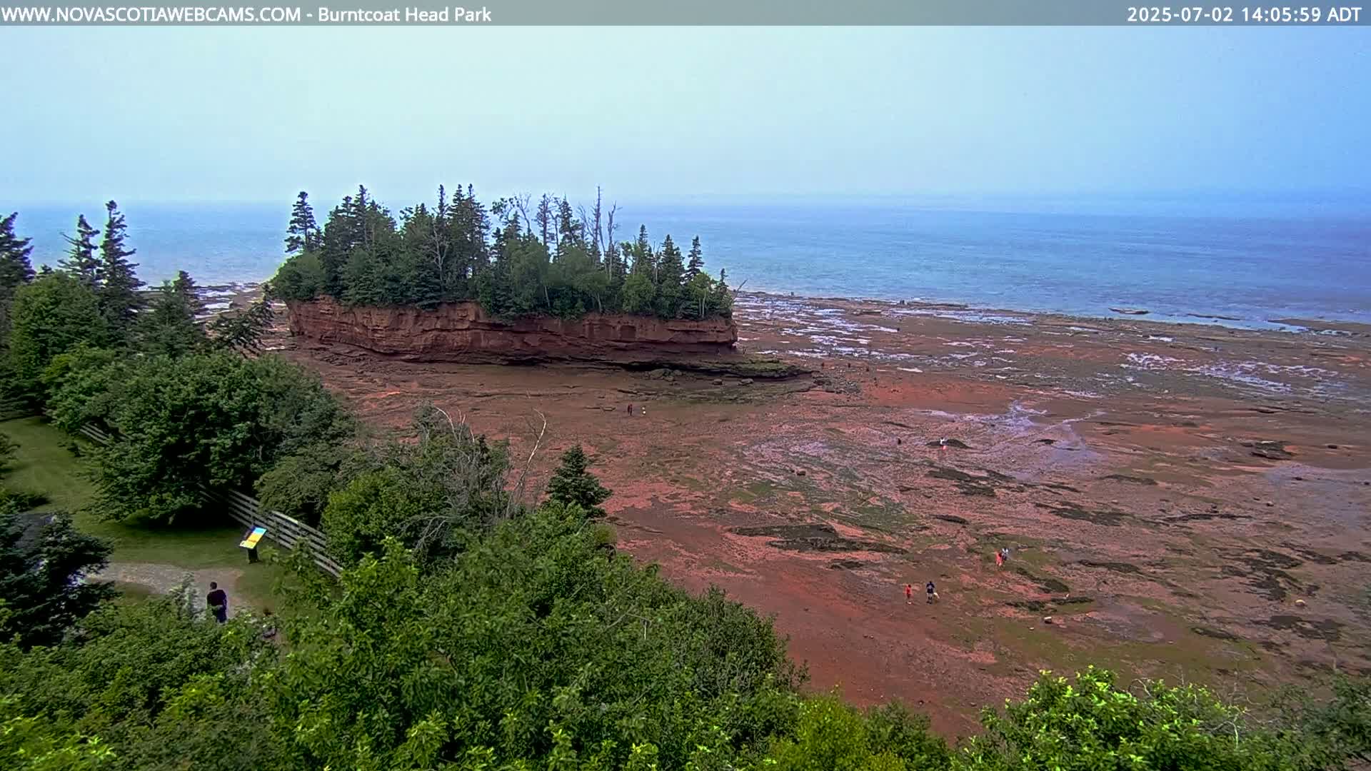 Burntcoat Head Park & Minas Basin Live Cam - East Hants, Hants, Nova Scotia, Canada
