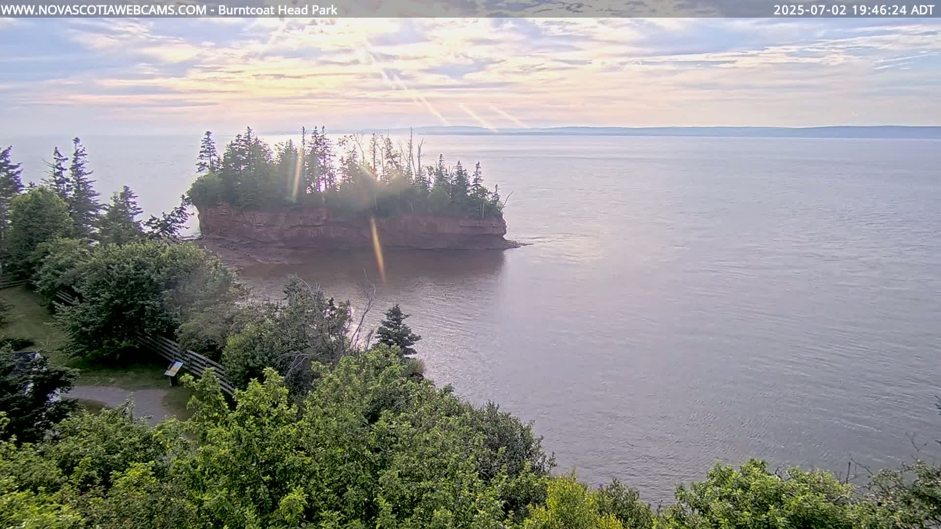 Burntcoat Head Park & Minas Basin Live Cam - East Hants, Hants, Nova Scotia, Canada