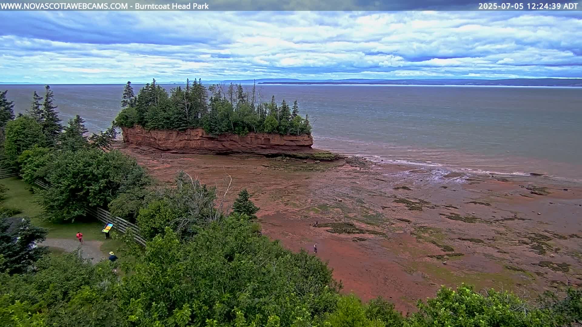 Burntcoat Head Park & Minas Basin Live Cam - East Hants, Hants, Nova Scotia, Canada