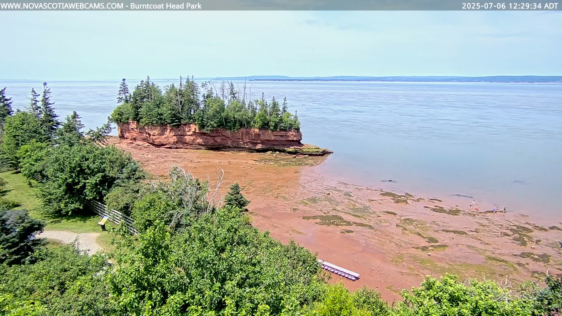 Burntcoat Head Park & Minas Basin Live Cam - East Hants, Hants, Nova Scotia, Canada