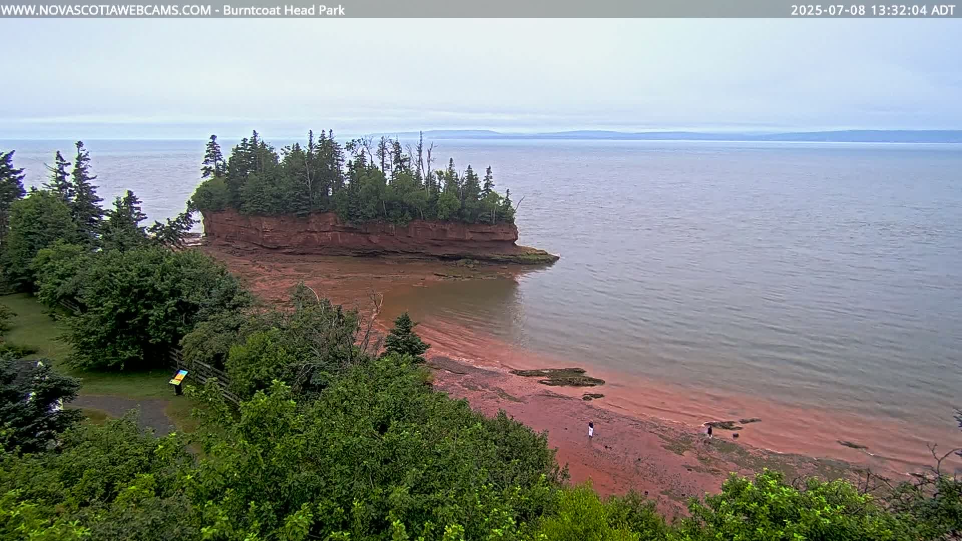 Burntcoat Head Park & Minas Basin Live Cam - East Hants, Hants, Nova Scotia, Canada