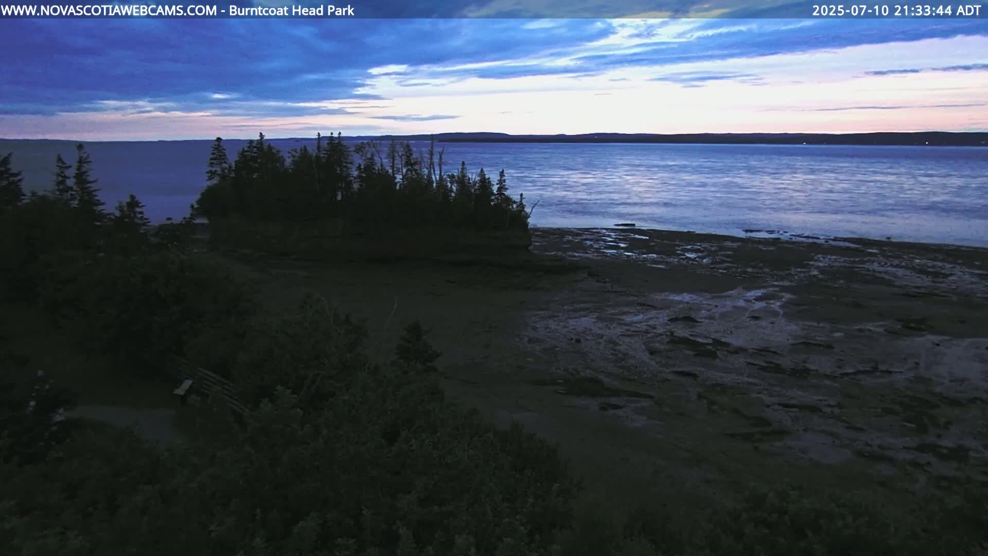 Burntcoat Head Park & Minas Basin Live Cam - East Hants, Hants, Nova Scotia, Canada