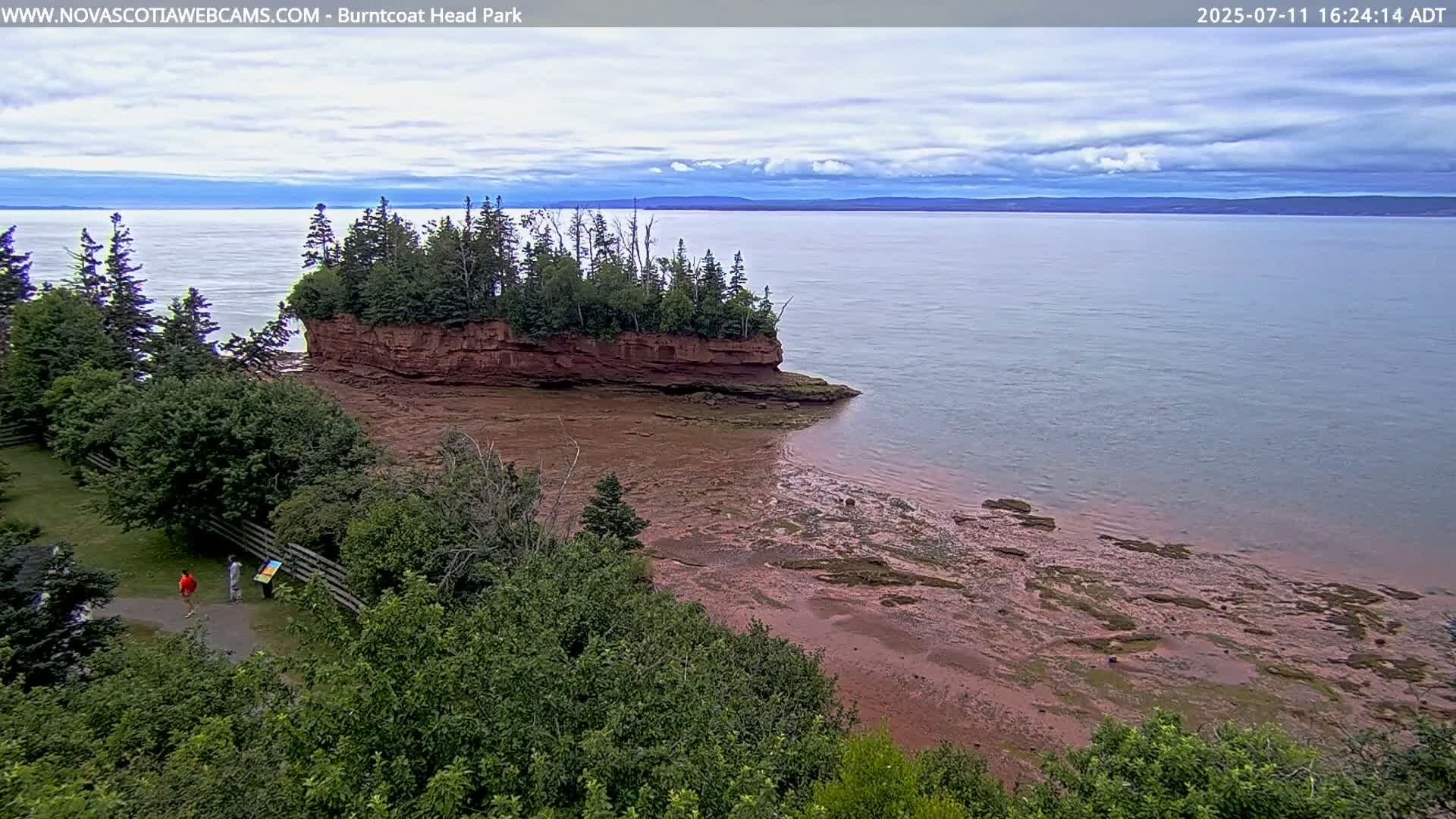 Burntcoat Head Park & Minas Basin Live Cam - East Hants, Hants, Nova Scotia, Canada