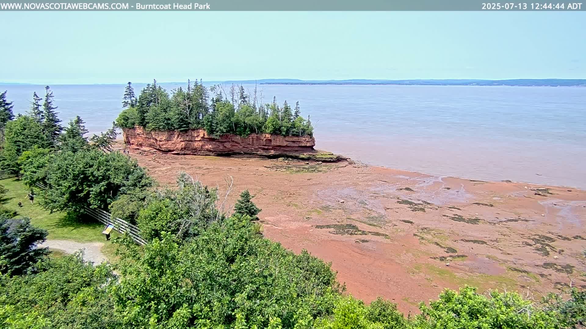 Burntcoat Head Park & Minas Basin Live Cam - East Hants, Hants, Nova Scotia, Canada