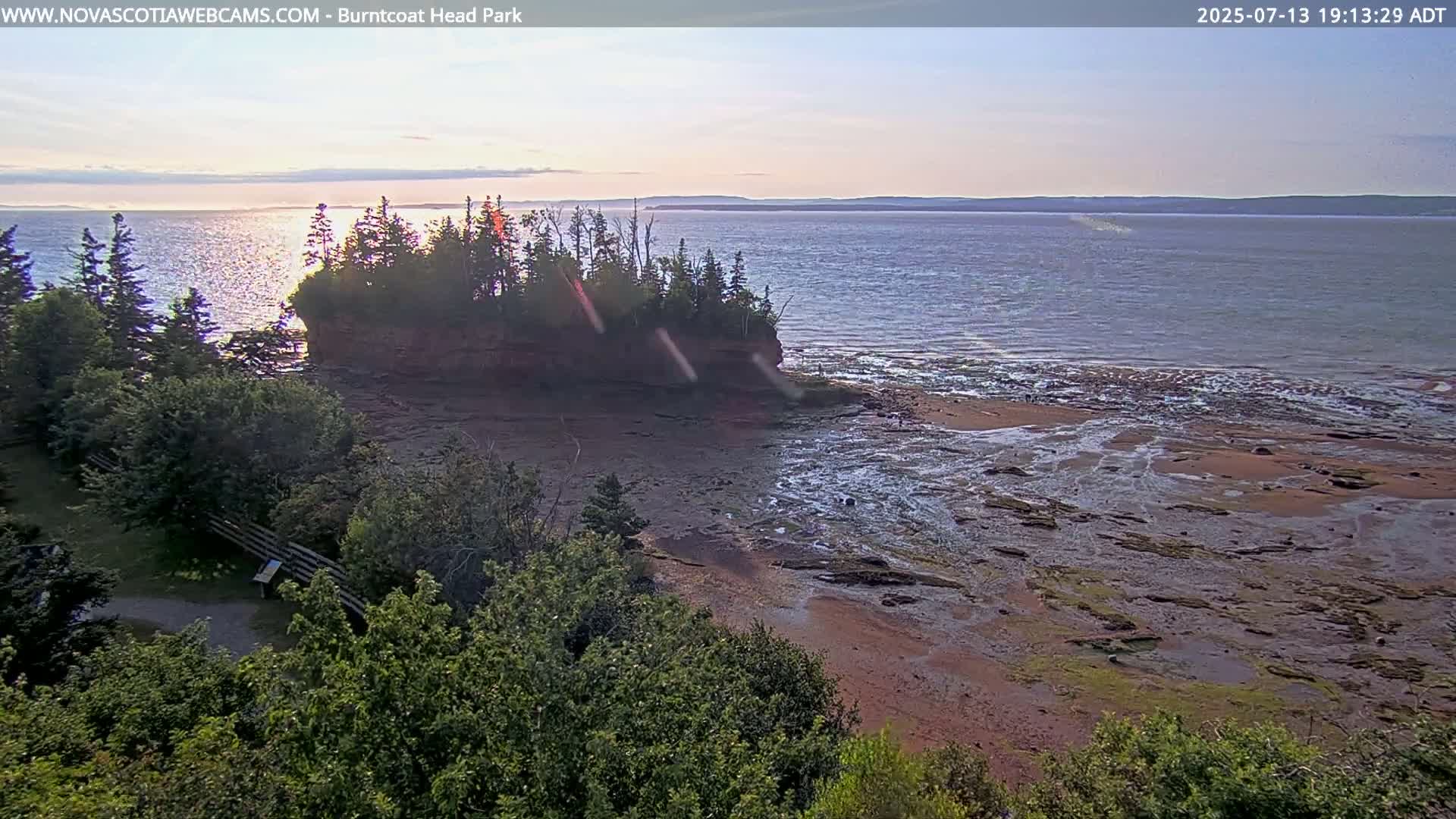 Burntcoat Head Park & Minas Basin Live Cam - East Hants, Hants, Nova Scotia, Canada