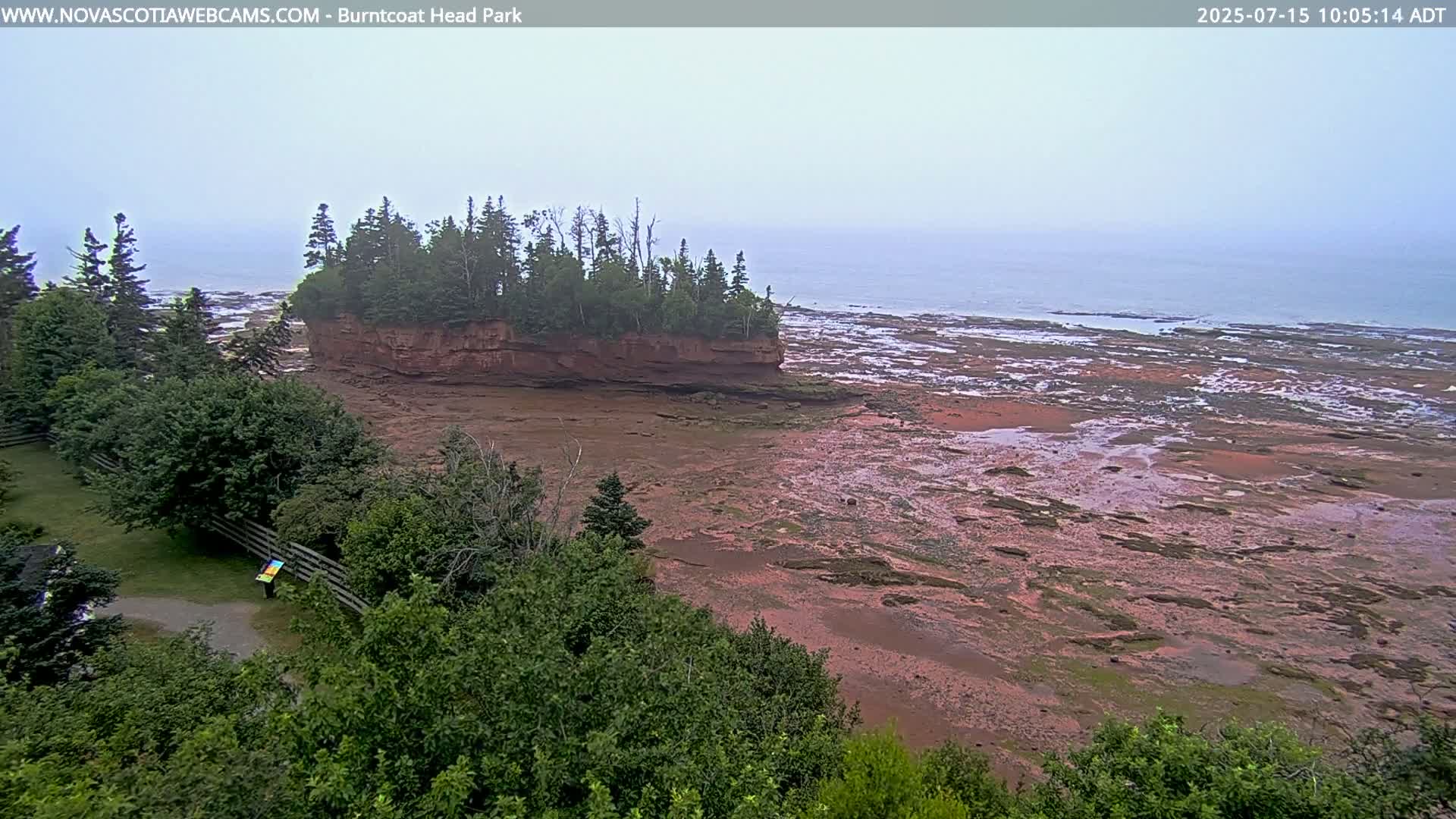 Burntcoat Head Park & Minas Basin Live Cam - East Hants, Hants, Nova Scotia, Canada
