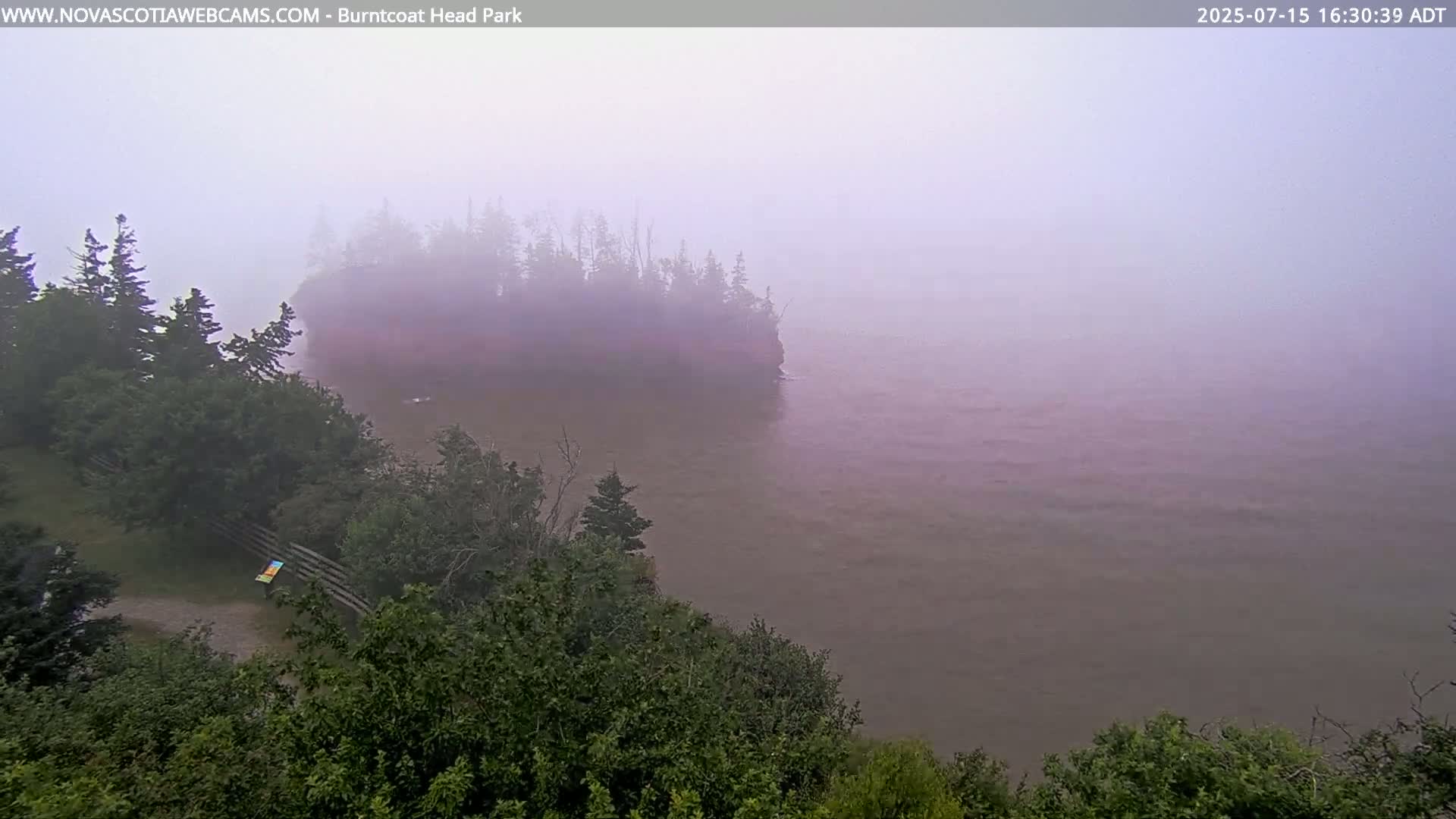 Burntcoat Head Park & Minas Basin Live Cam - East Hants, Hants, Nova Scotia, Canada