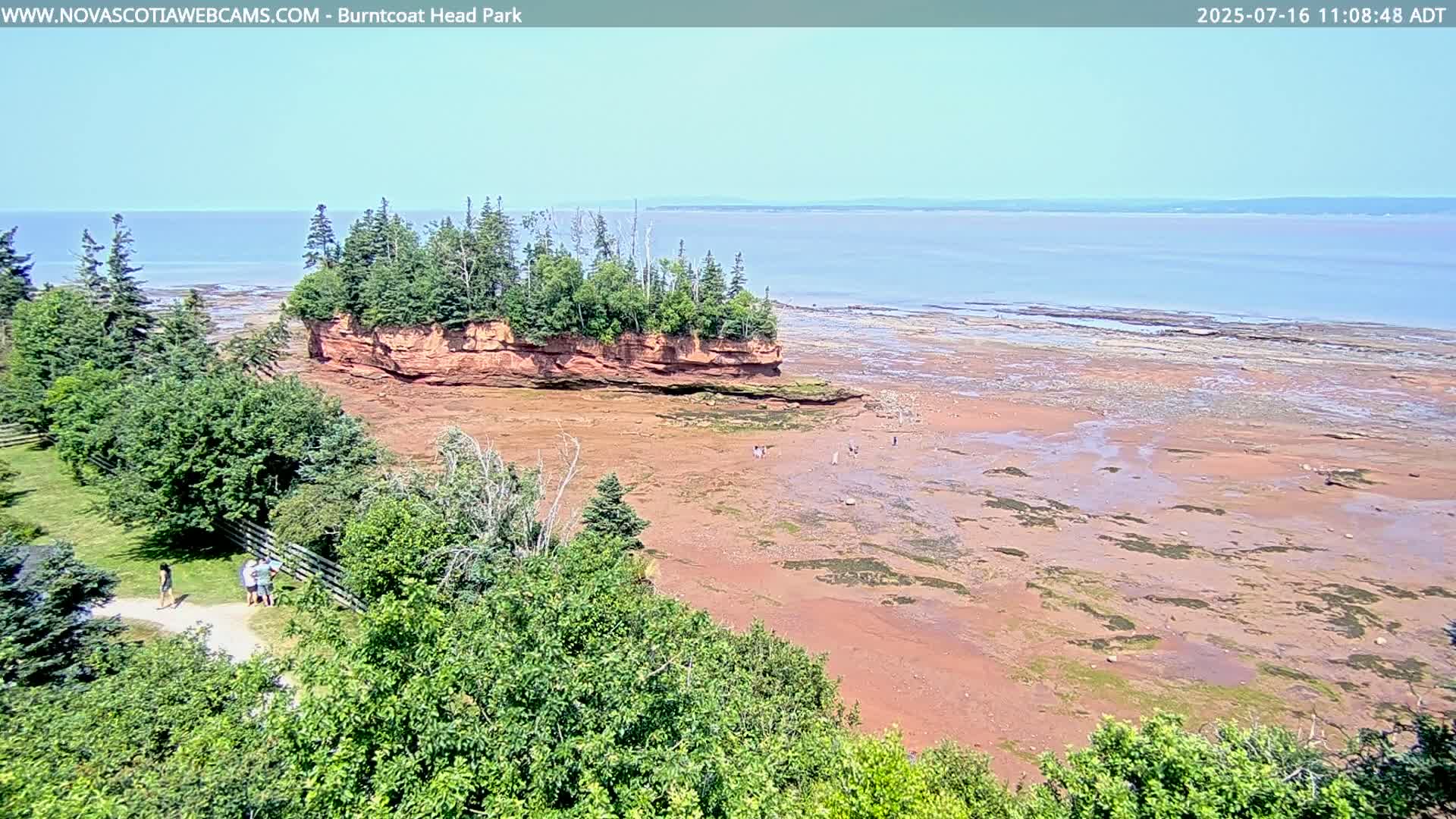 Burntcoat Head Park & Minas Basin Live Cam - East Hants, Hants, Nova Scotia, Canada