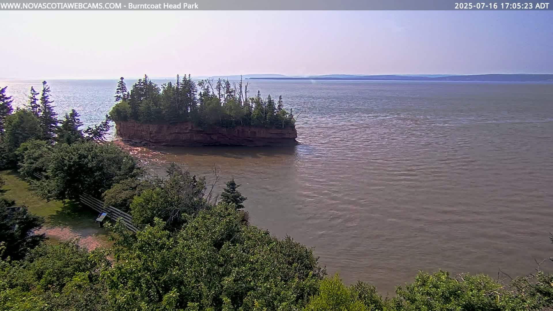 Burntcoat Head Park & Minas Basin Live Cam - East Hants, Hants, Nova Scotia, Canada