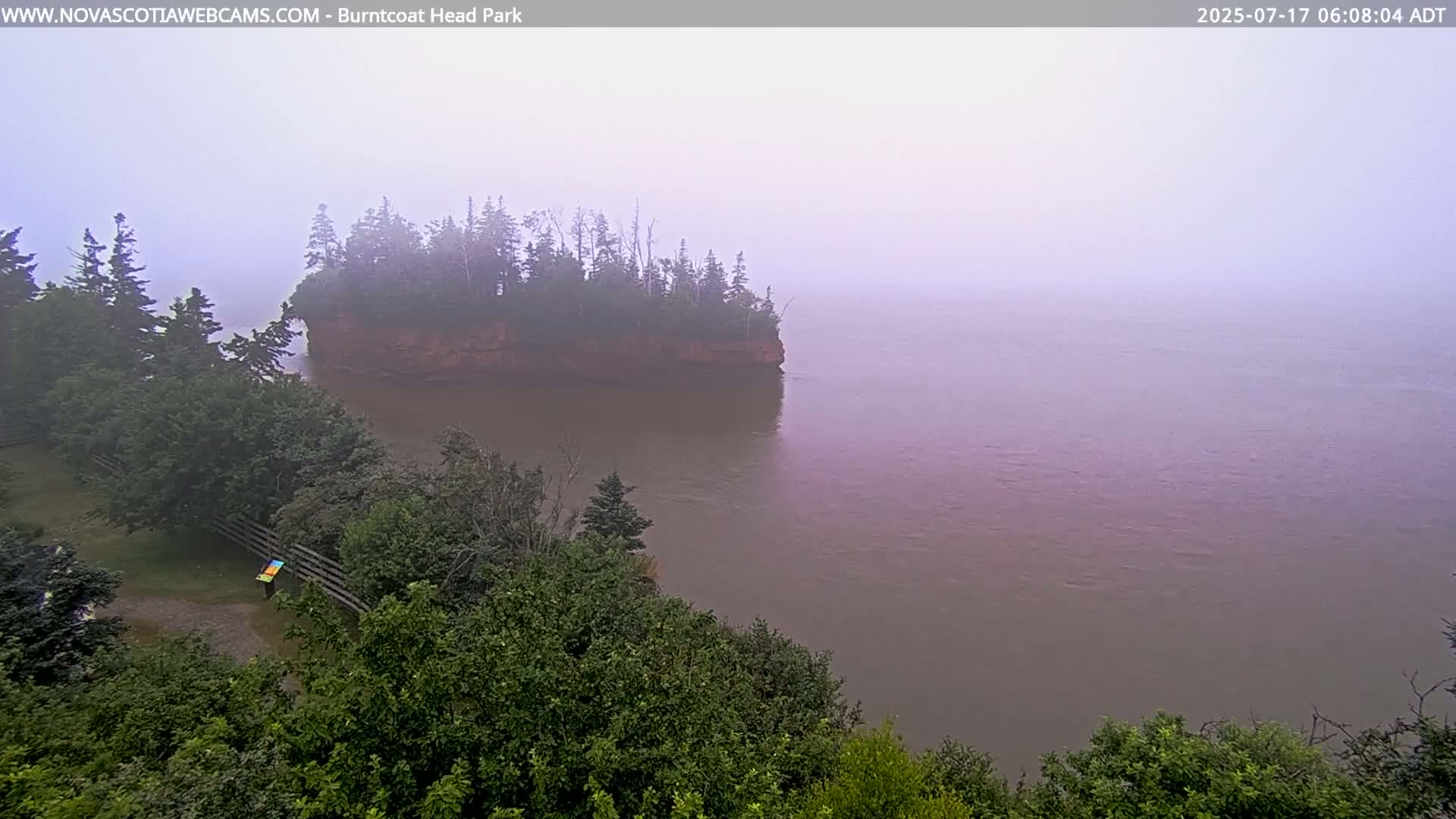 Burntcoat Head Park & Minas Basin Live Cam - East Hants, Hants, Nova Scotia, Canada