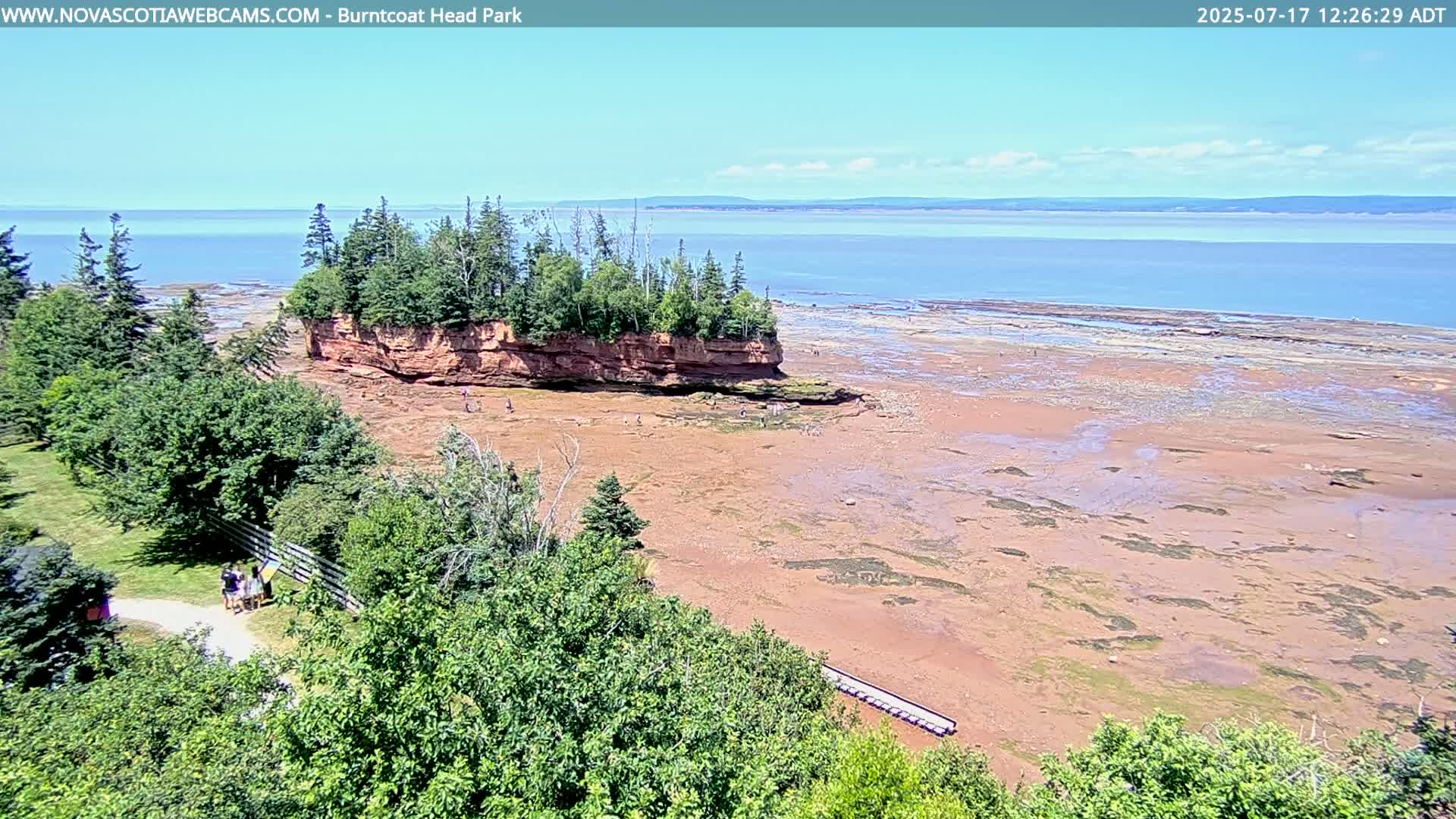 Burntcoat Head Park & Minas Basin Live Cam - East Hants, Hants, Nova Scotia, Canada